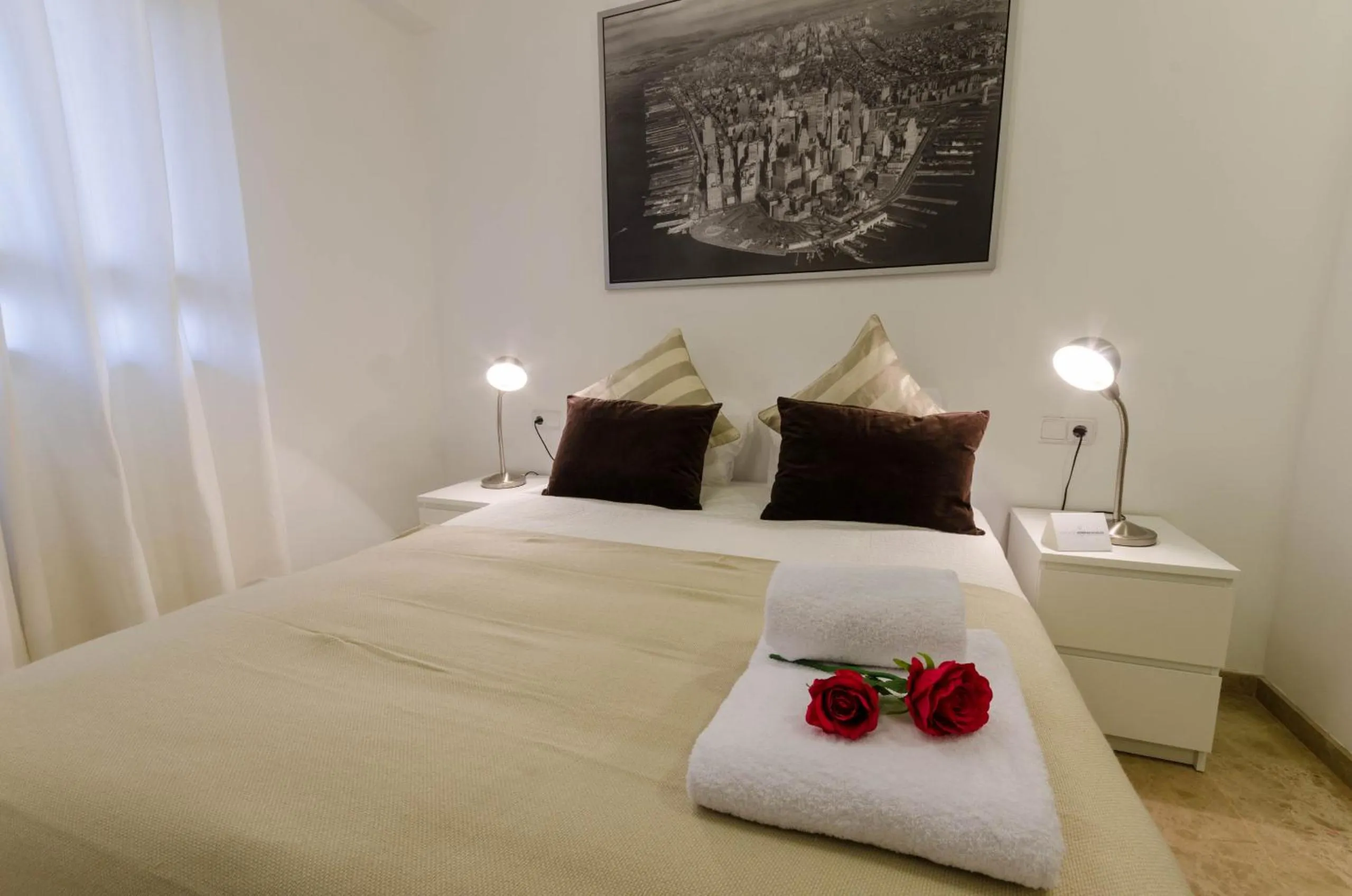 Bed in Apartamentos Turísticos Duque de Hornachuelos