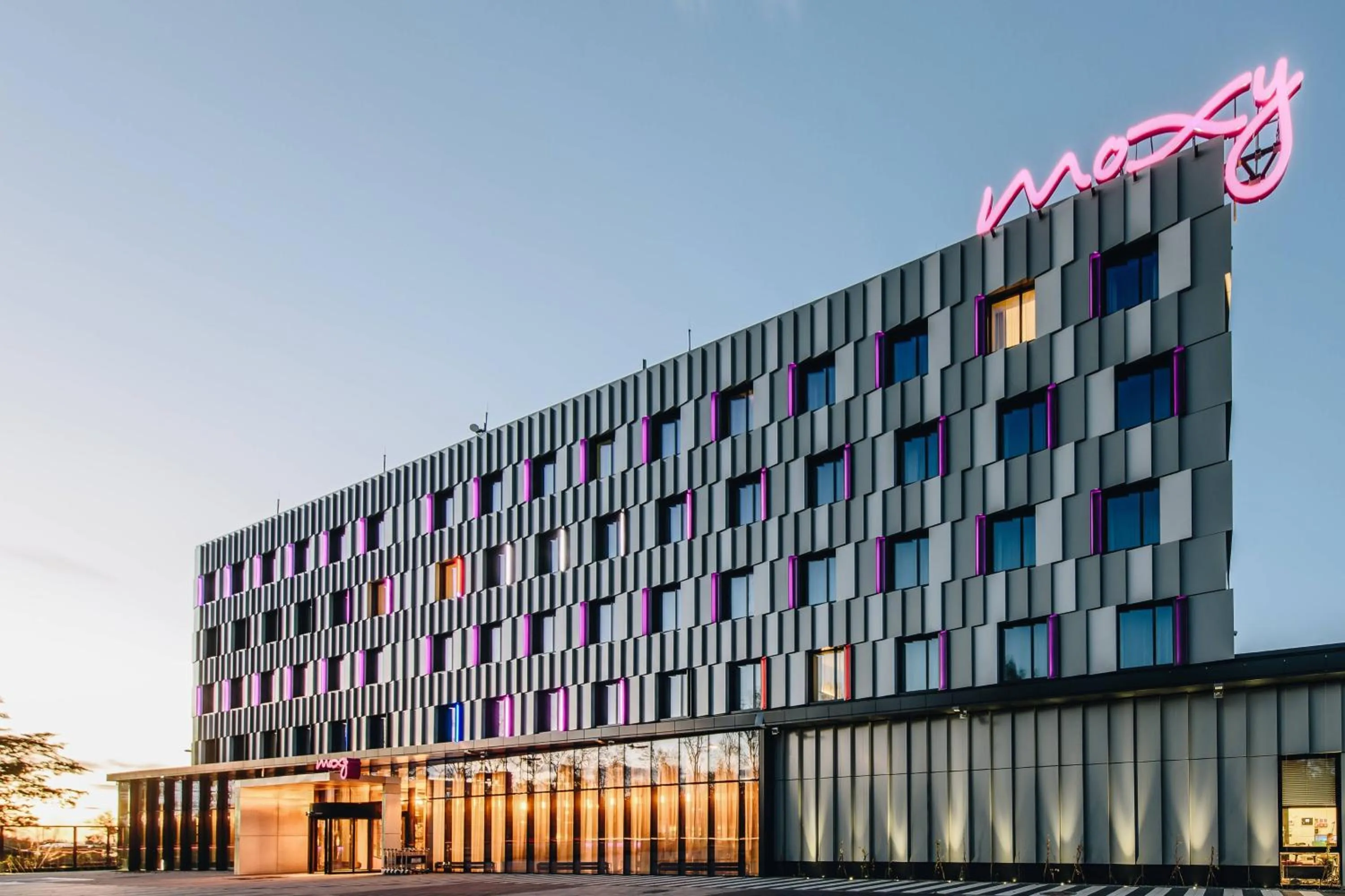 Property building in Moxy Katowice Airport