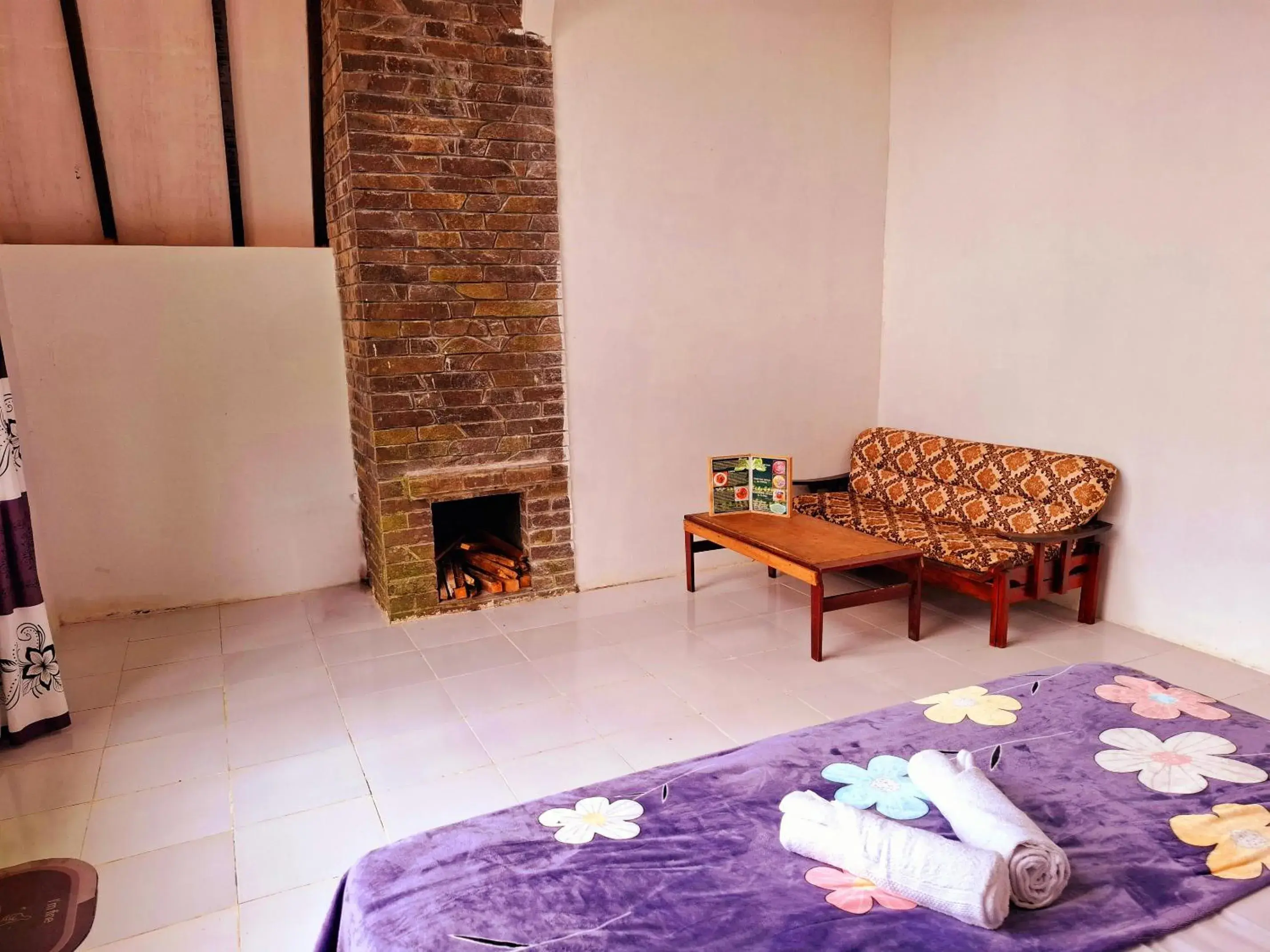 Living room in Ciwidey Jungle Camp & Villa Living room in Ciwidey Jungle Camp & Villa