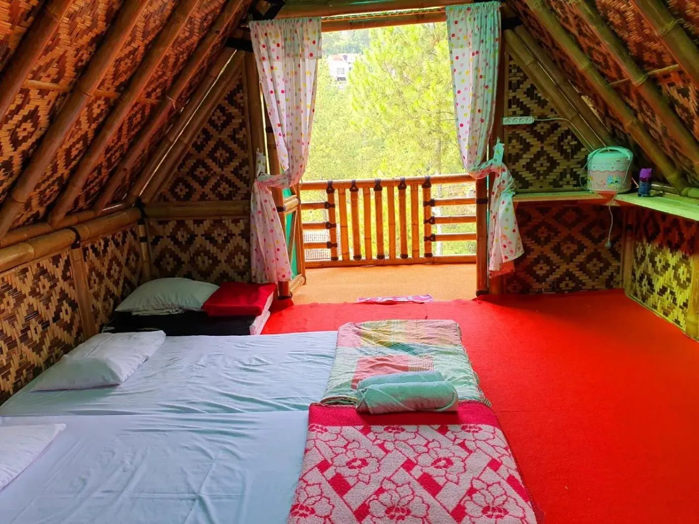 Bedroom, Bed in Ciwidey Jungle Camp & Villa Bedroom, Bed in Ciwidey Jungle Camp & Villa