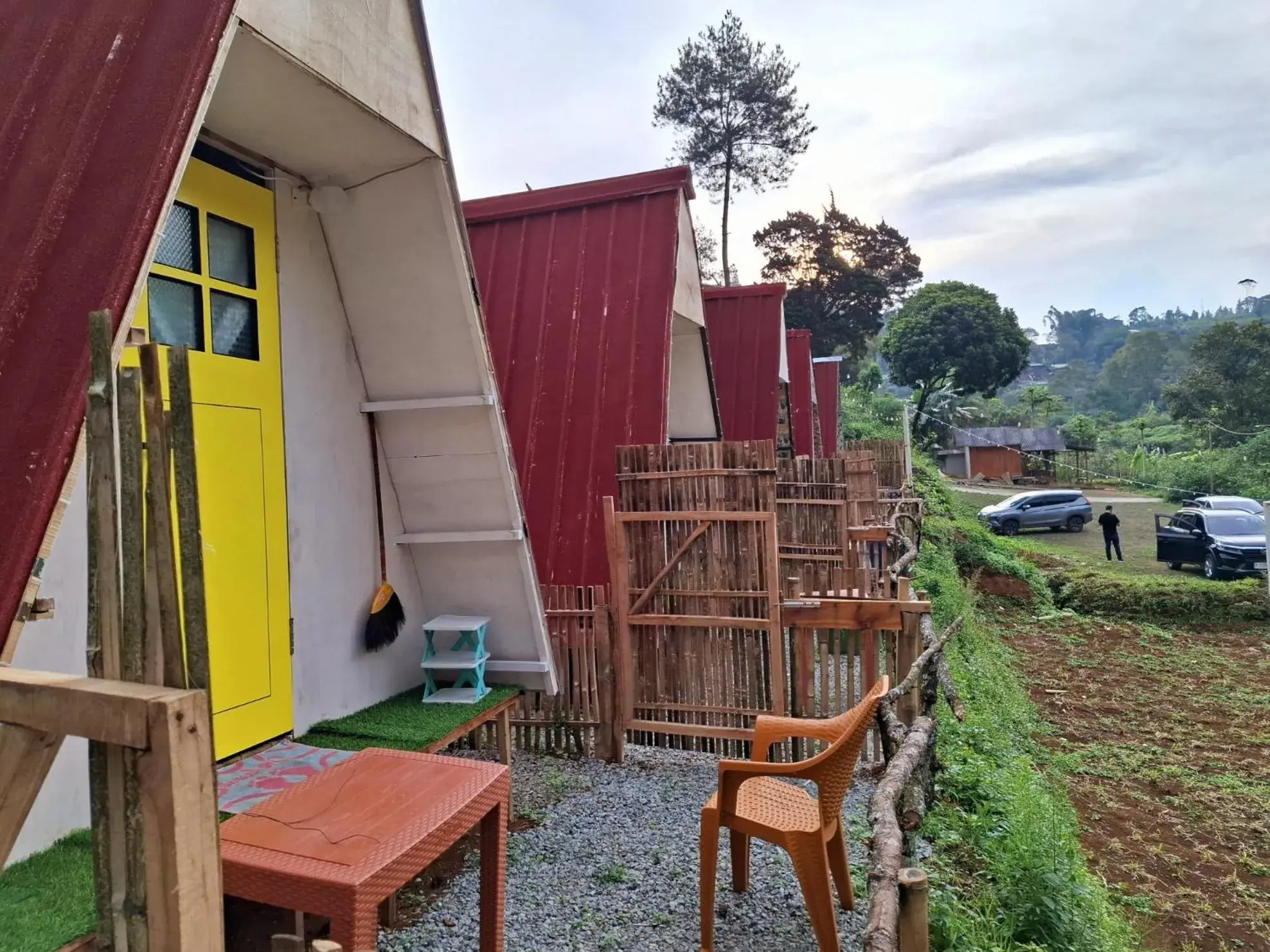 Property building in Ciwidey Jungle Camp & Villa Property building in Ciwidey Jungle Camp & Villa