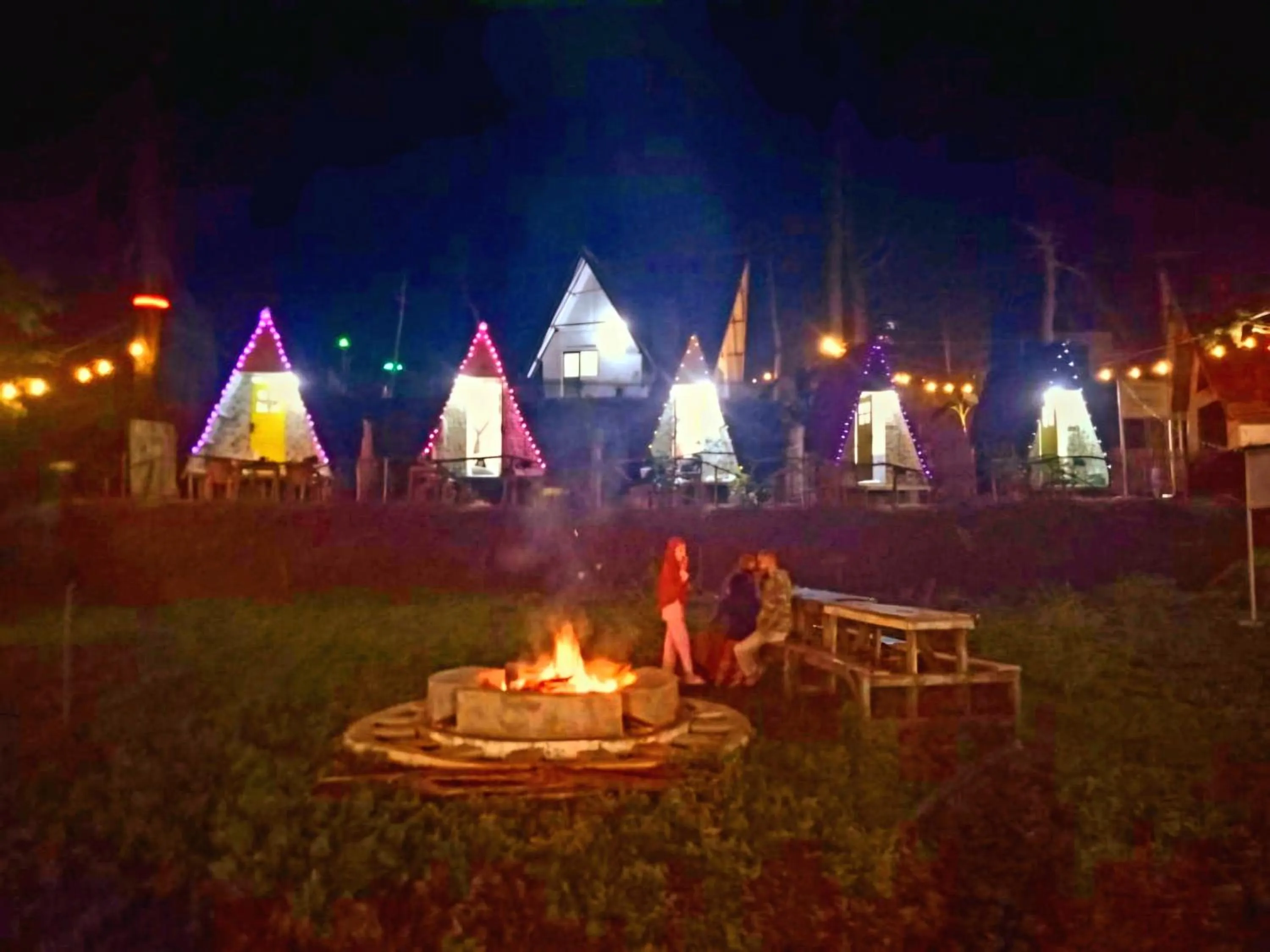 Garden view in Ciwidey Jungle Camp & Villa