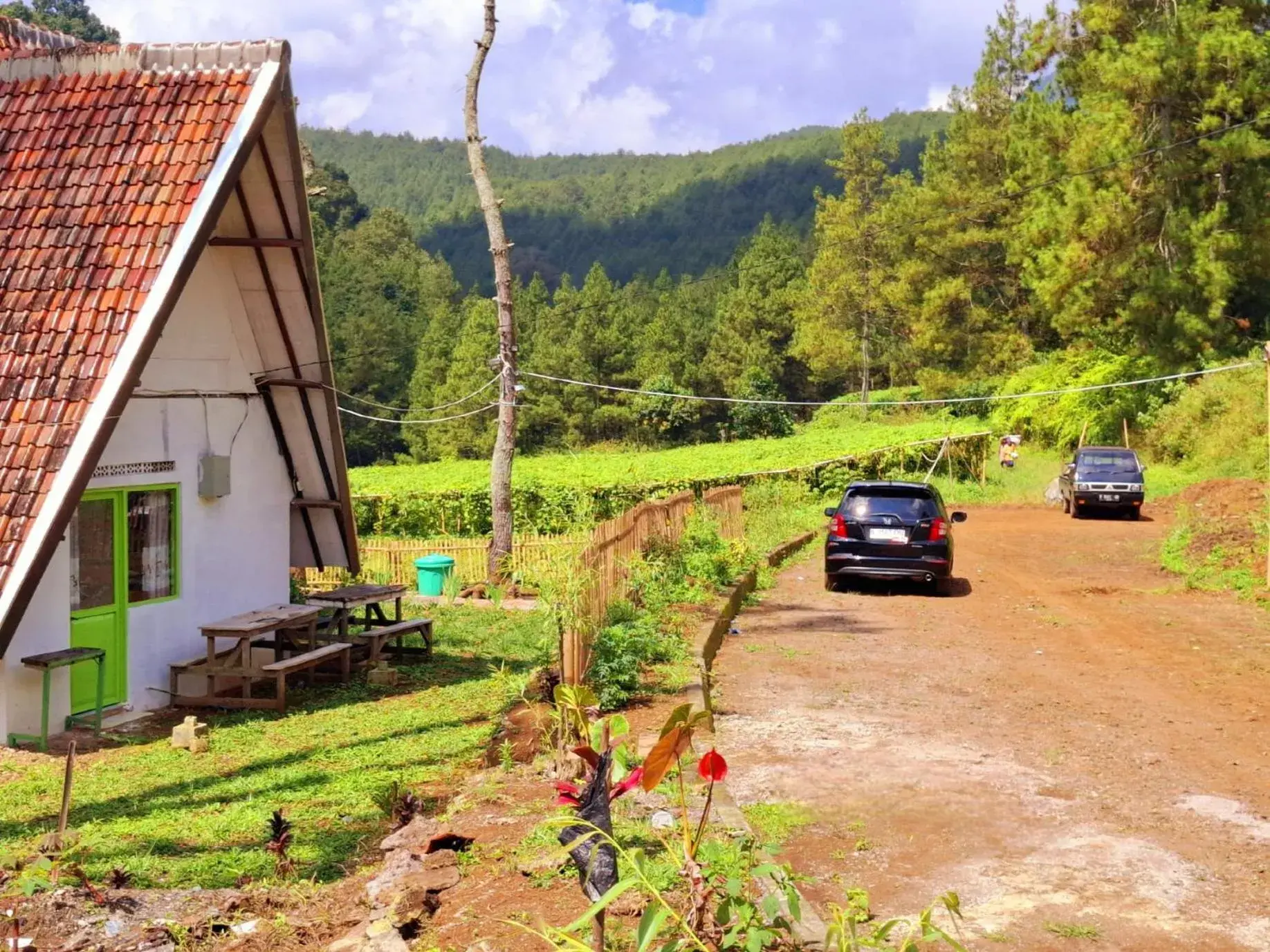 Property building in Ciwidey Jungle Camp & Villa Property building in Ciwidey Jungle Camp & Villa
