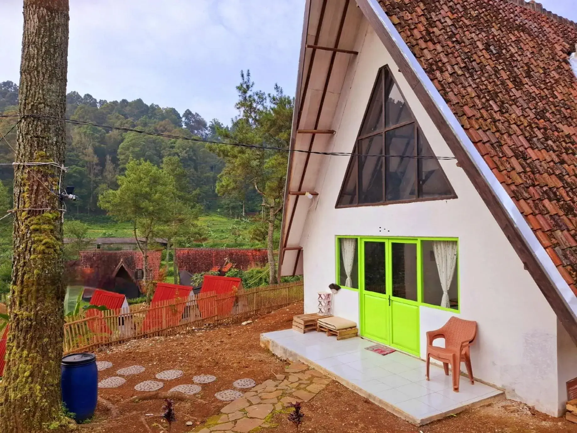 Property building in Ciwidey Jungle Camp & Villa Property building in Ciwidey Jungle Camp & Villa