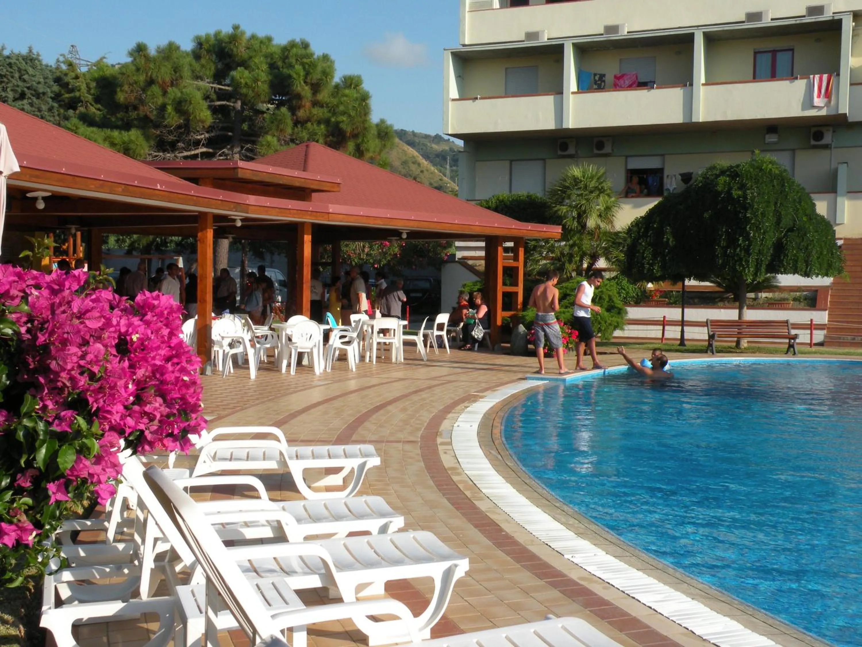Swimming pool in Hotel Delle Canne