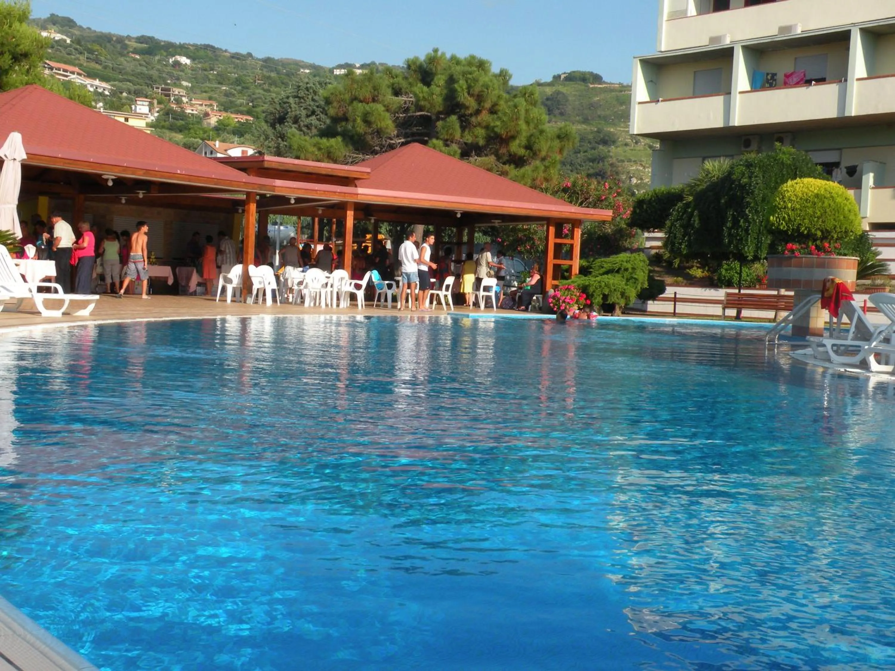 Swimming pool in Hotel Delle Canne
