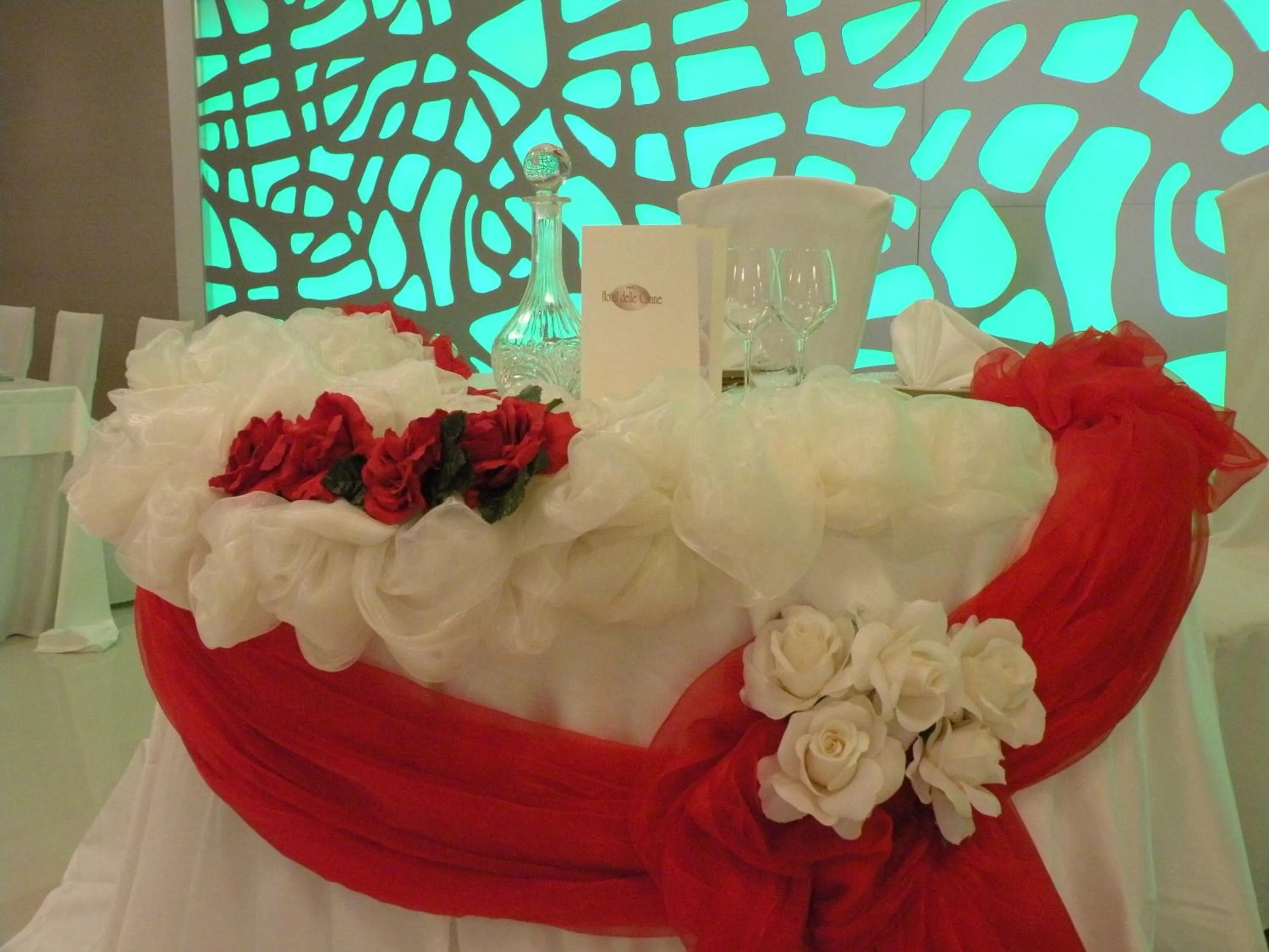 Decorative detail in Hotel Delle Canne