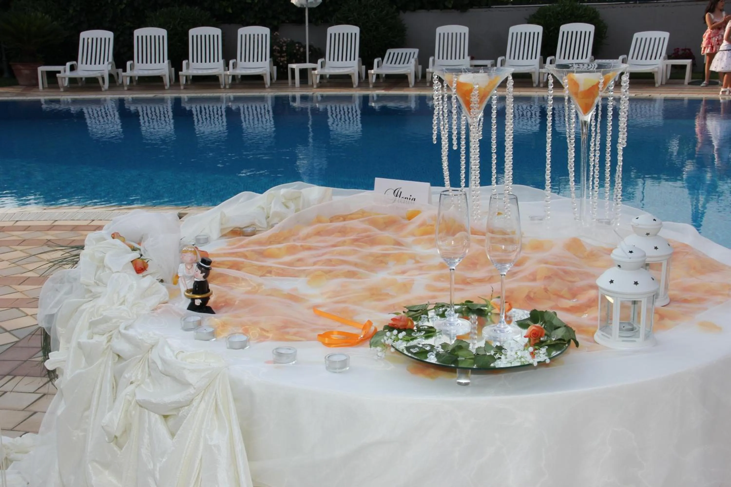 Decorative detail in Hotel Delle Canne