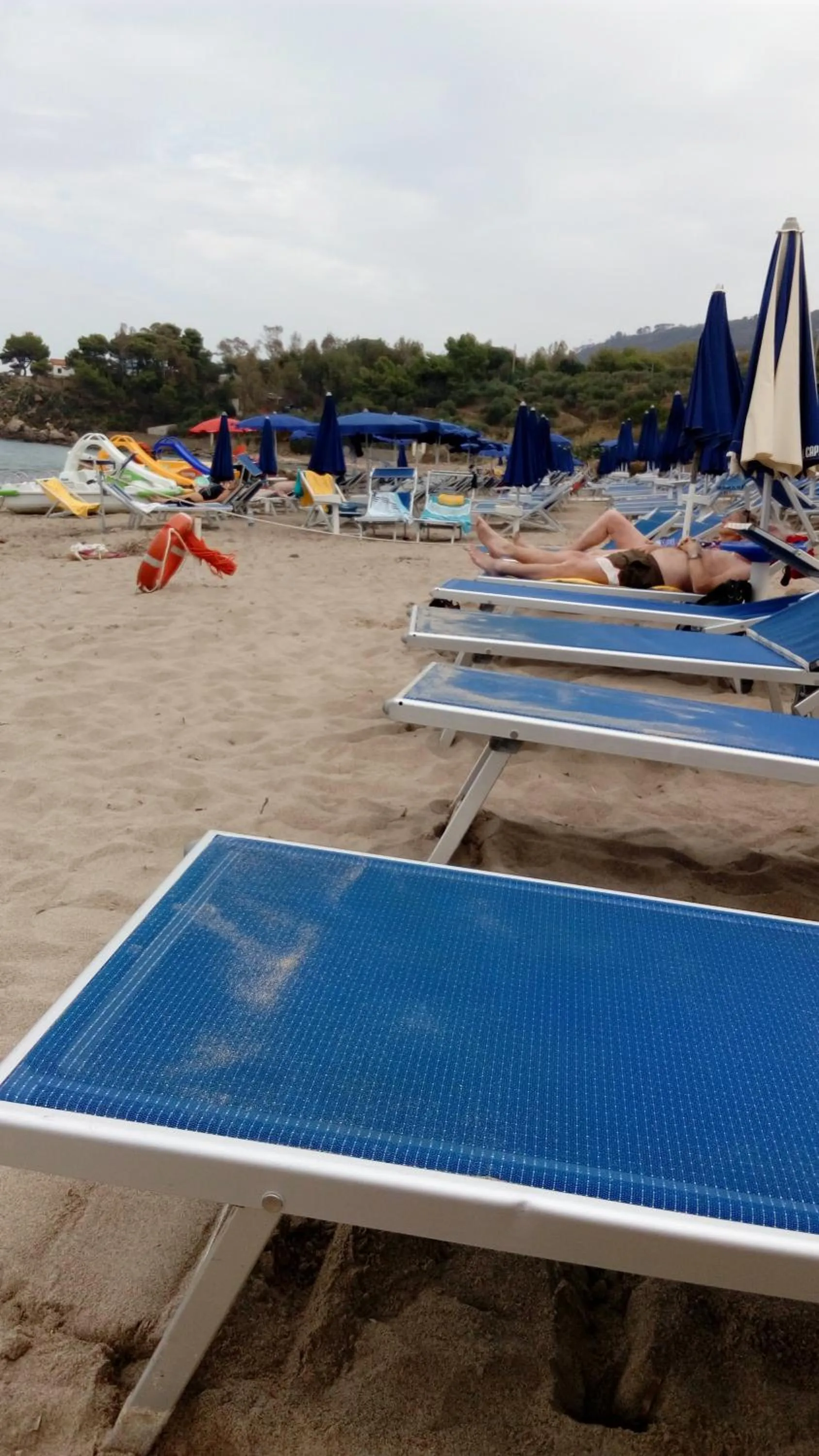 Beach in Stanza in Villa con giardino vista mare