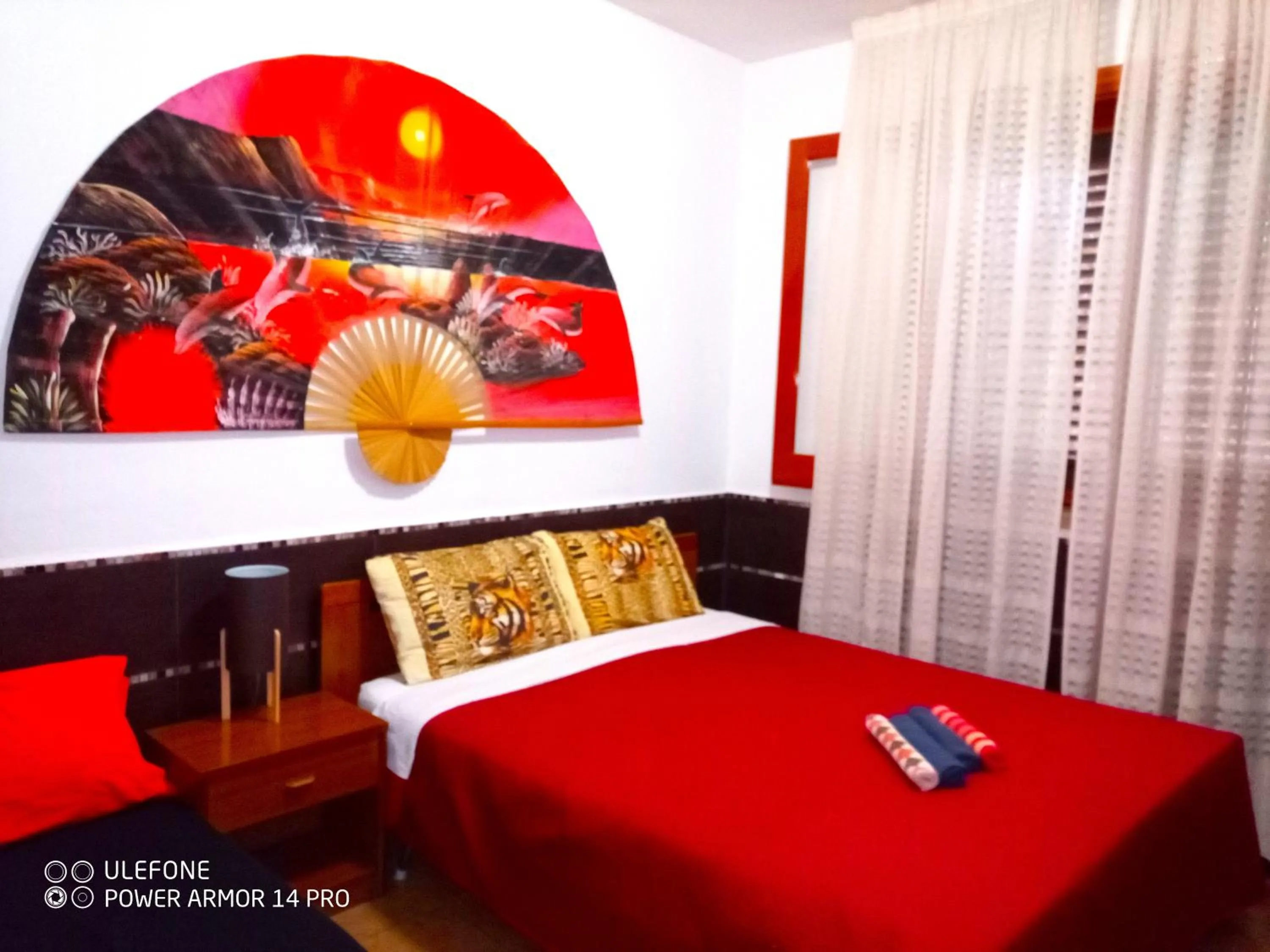 Bedroom, Bed in Stanza in Villa con giardino vista mare