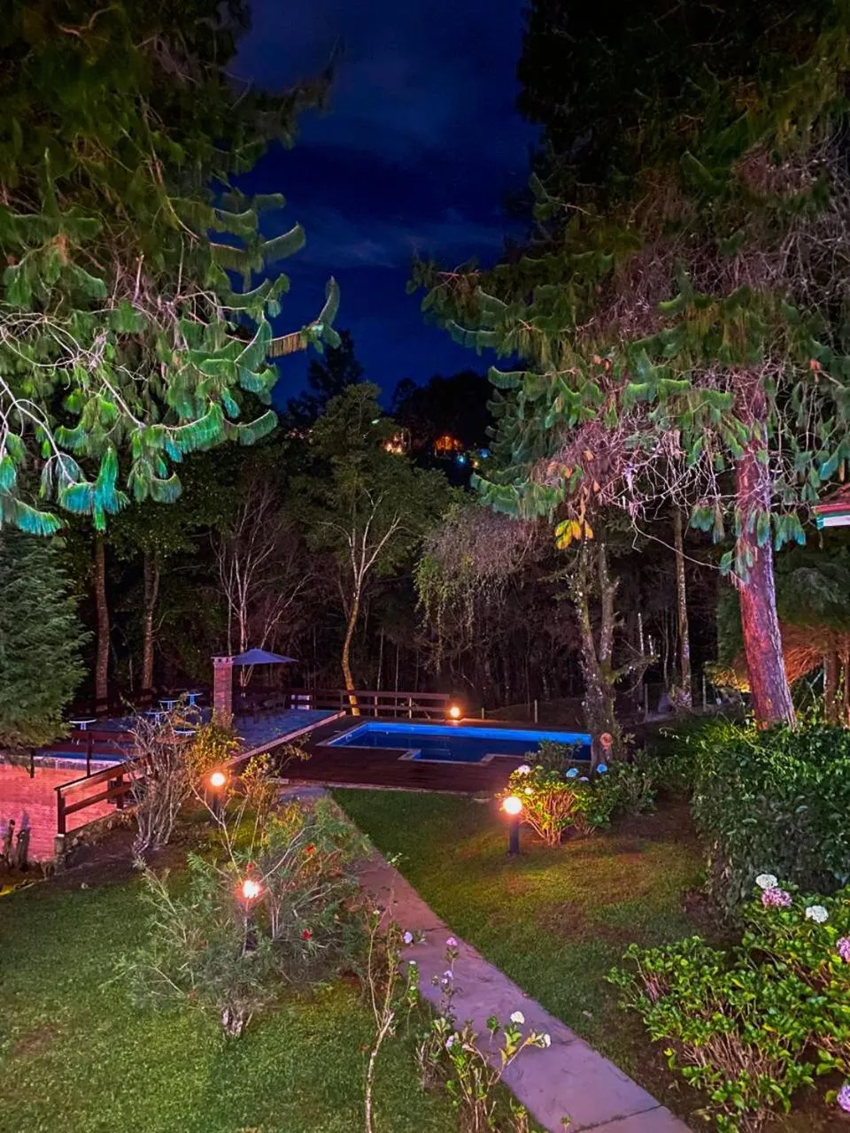 Night in Pousada O Cantinho da Raposa