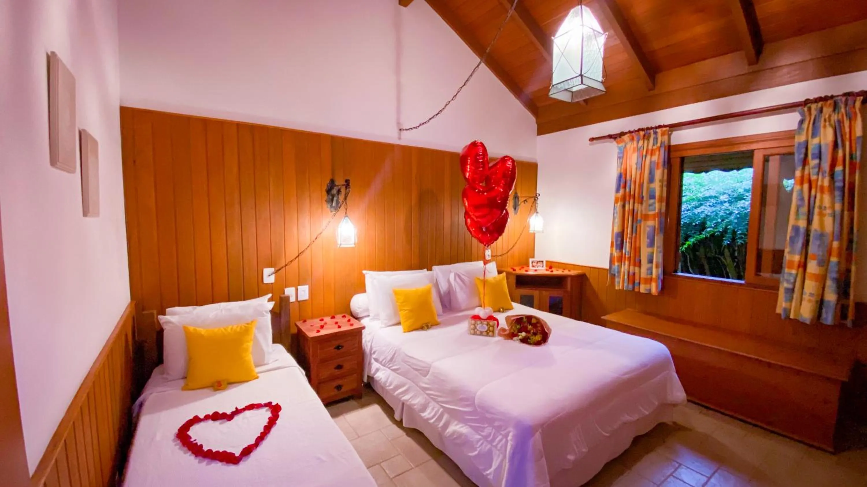 Decorative detail, Bed in Pousada O Cantinho da Raposa