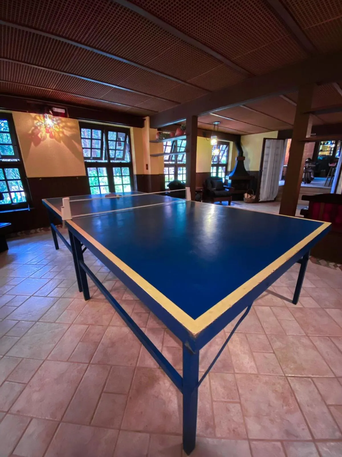 Table tennis in Pousada O Cantinho da Raposa