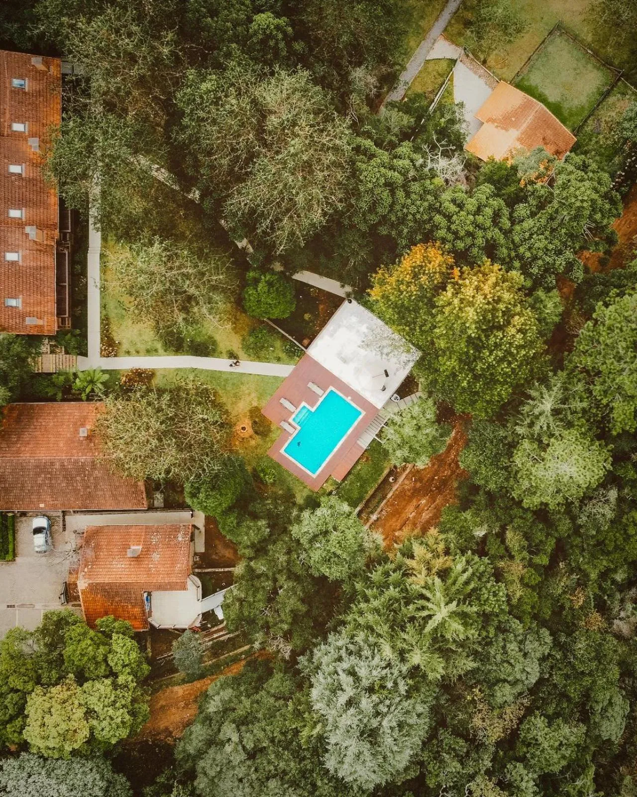 Bird's eye view in Pousada O Cantinho da Raposa