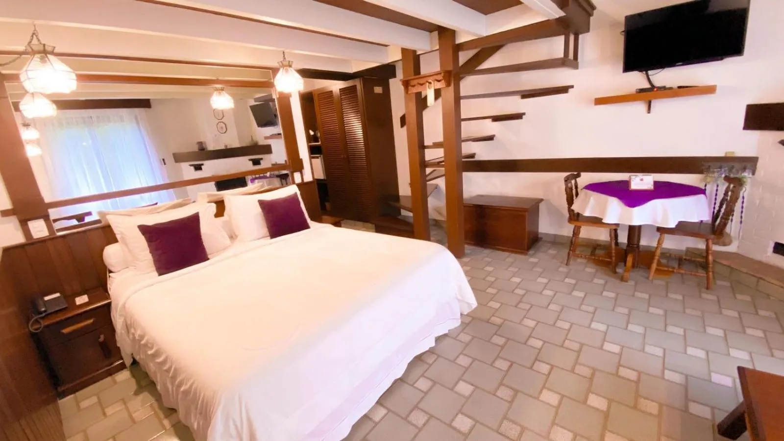 View (from property/room), Bed in Pousada O Cantinho da Raposa