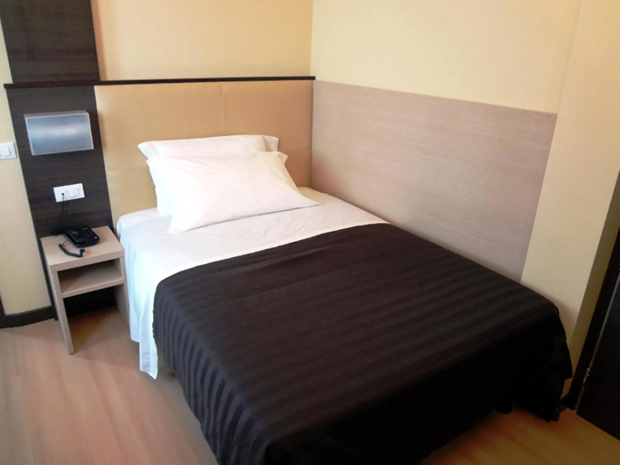 Bed in Hotel Alverì