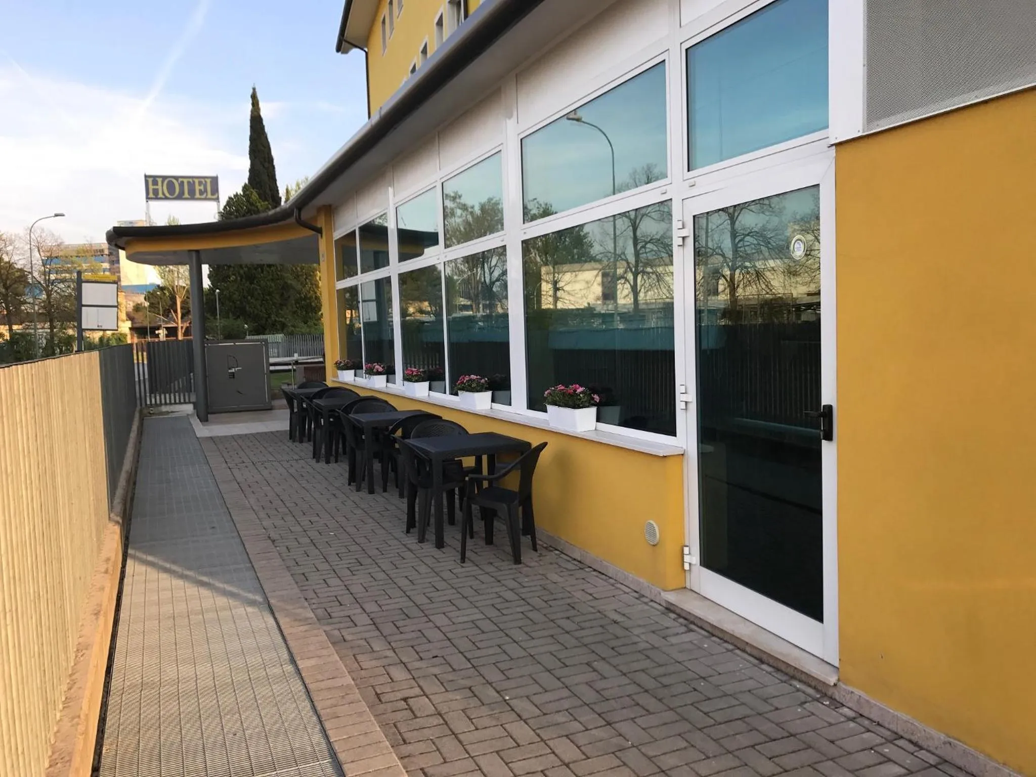 Garden in Hotel Alverì