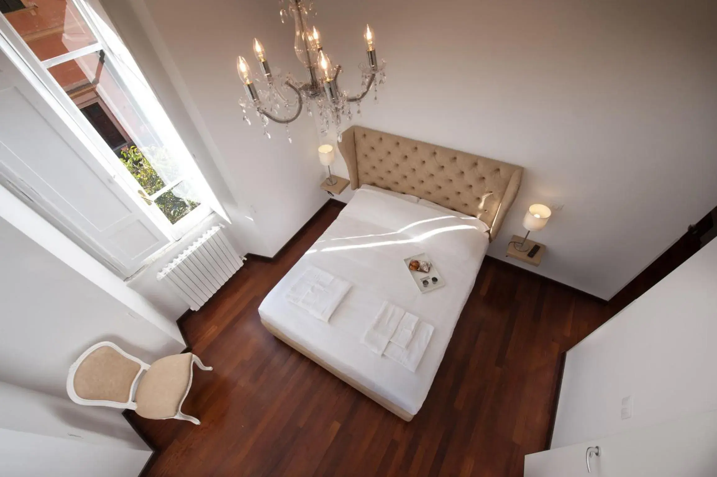 Decorative detail, Bed in Imperia Suite Decorative detail, Bed in Imperia Suite