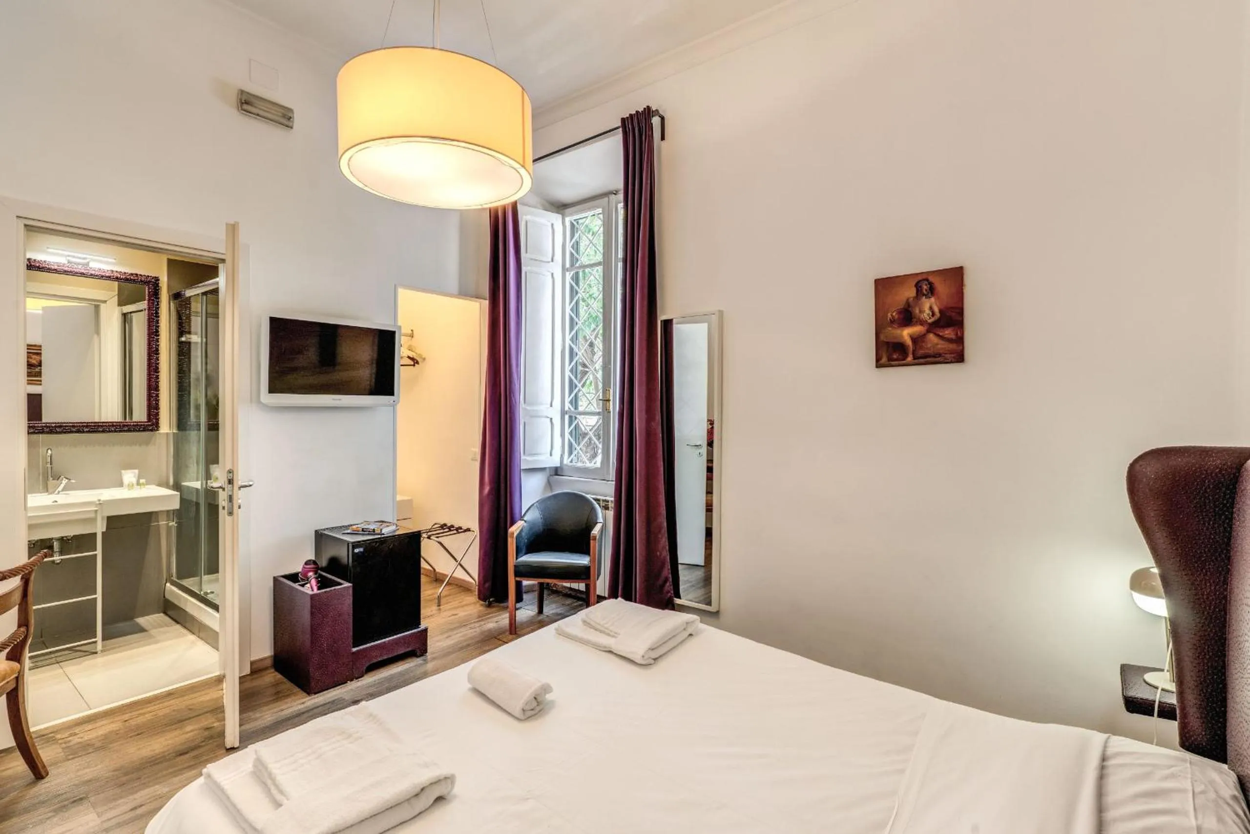 Bed in Imperia Suite