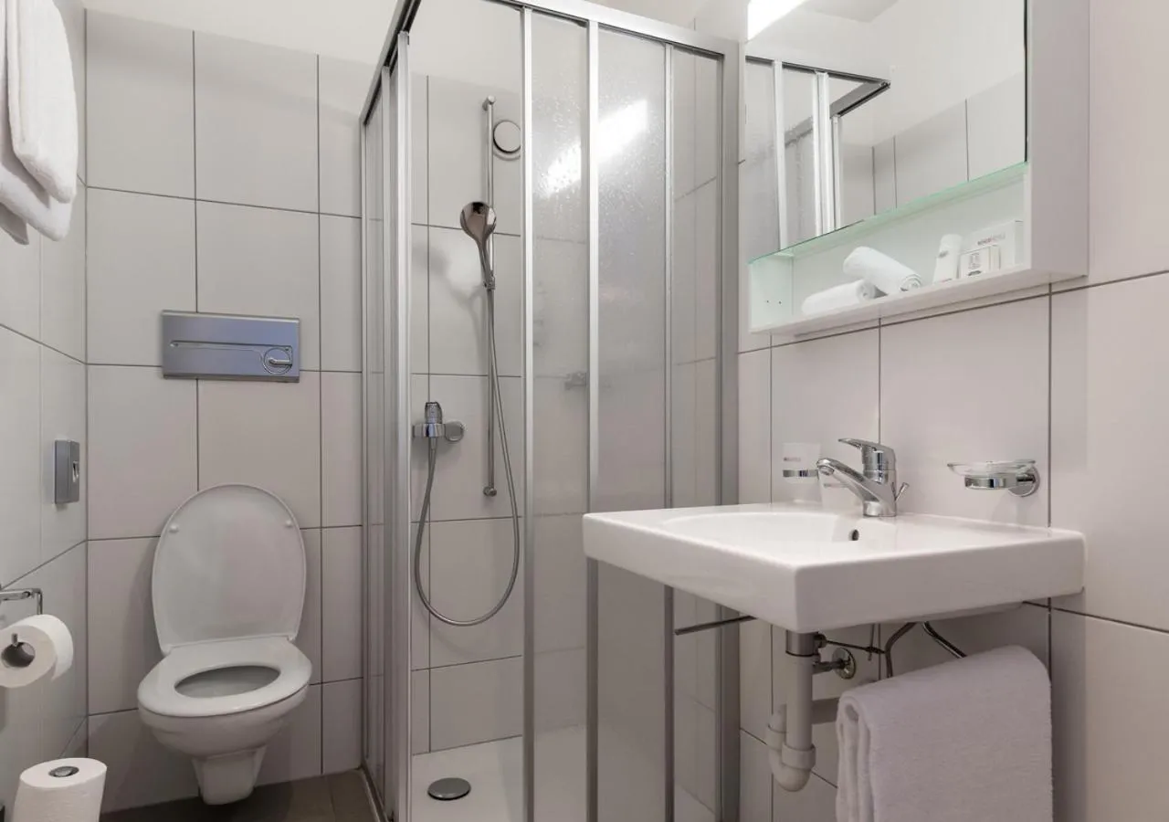 Bathroom in Grand Hôtel des Rasses & Wellness