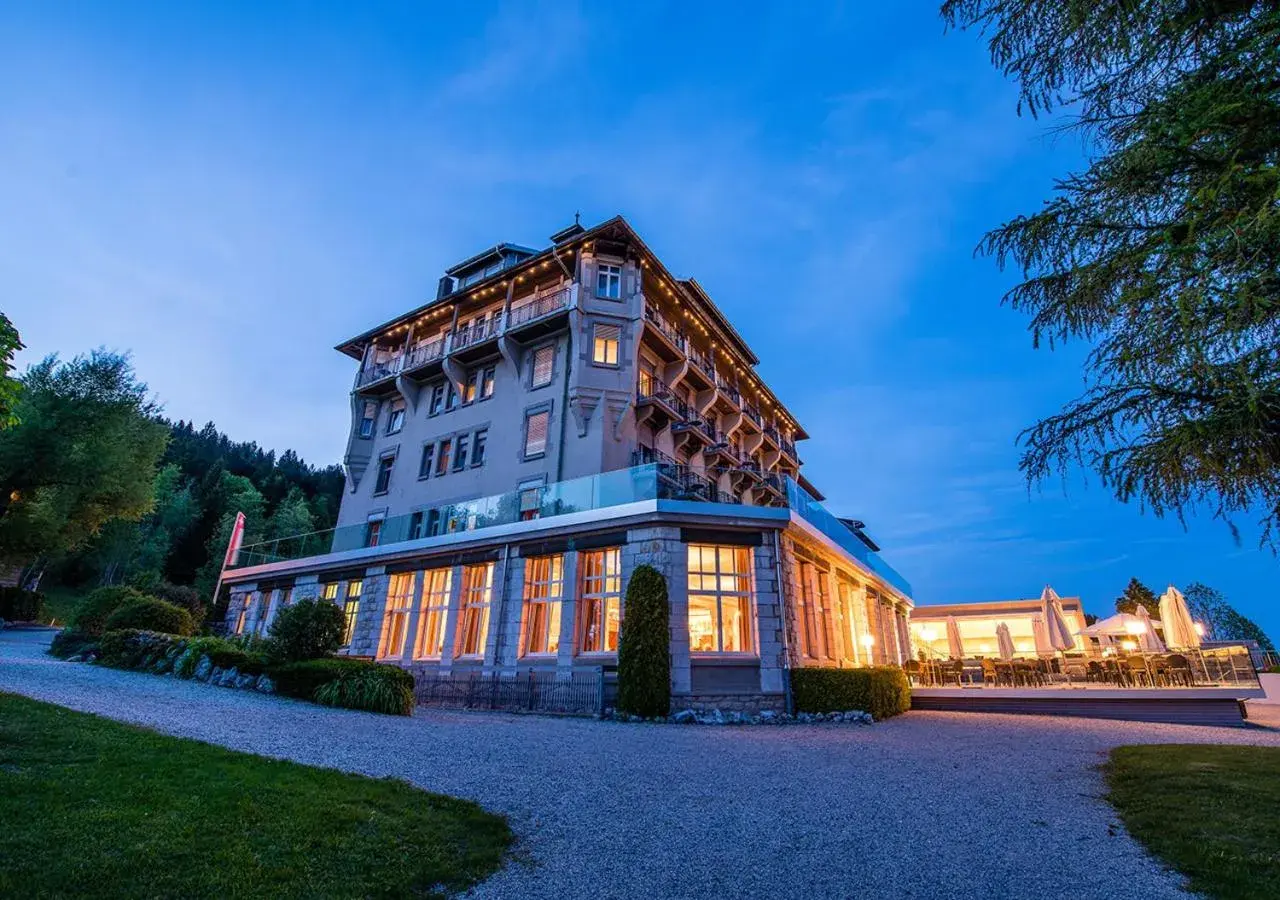 Property building in Grand Hôtel des Rasses & Wellness Property building in Grand Hôtel des Rasses & Wellness