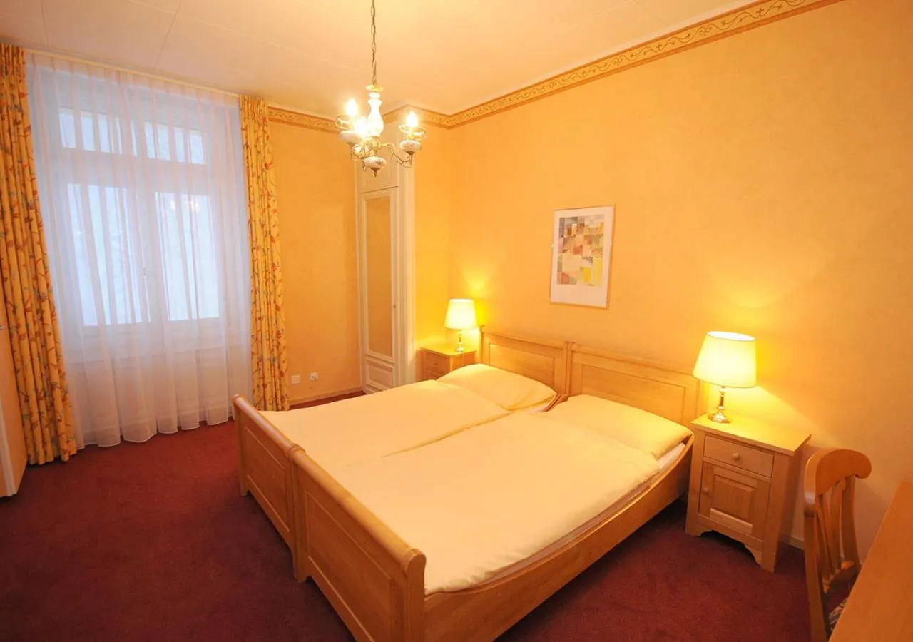 Bed in Grand Hôtel des Rasses & Wellness