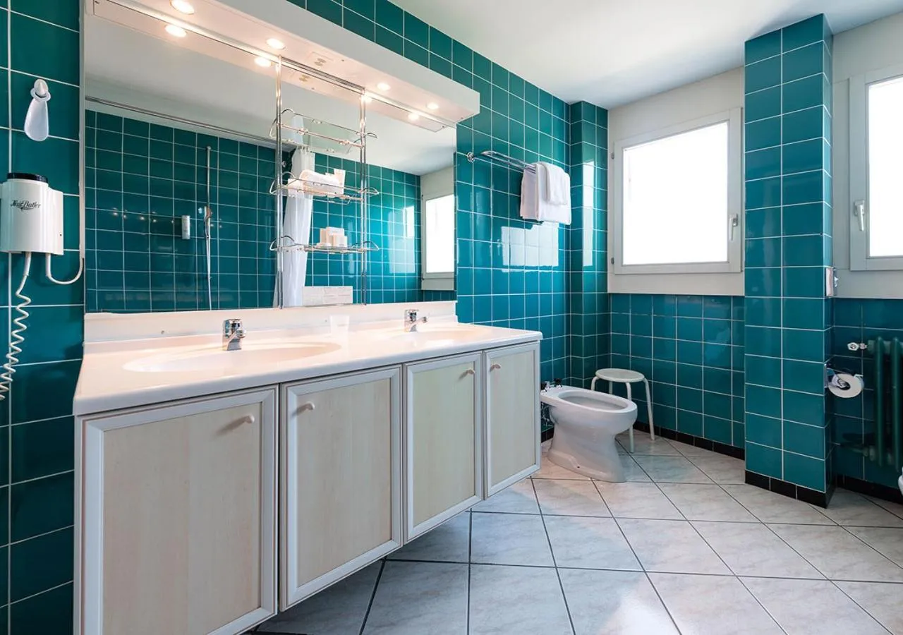 Bathroom in Grand Hôtel des Rasses & Wellness