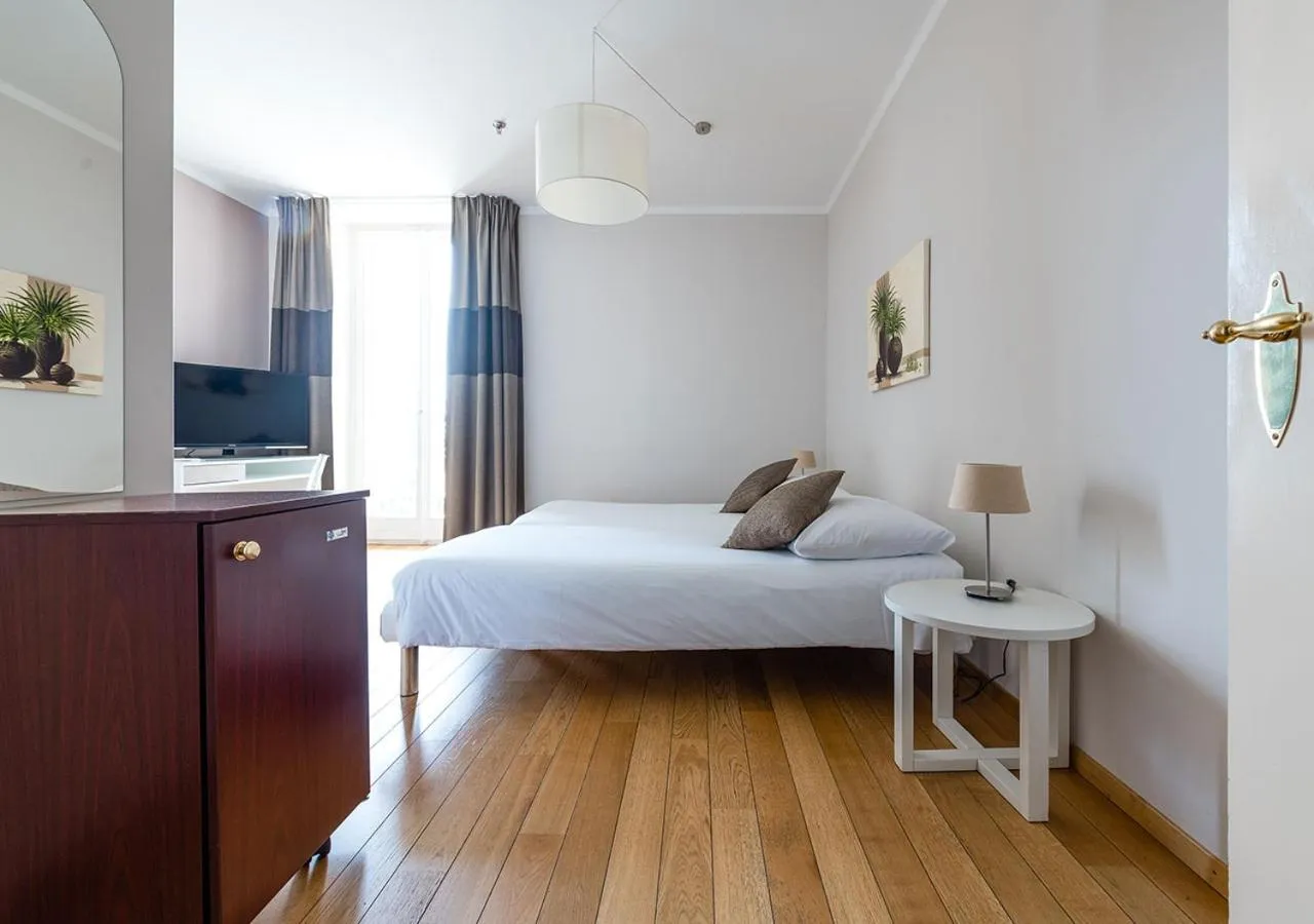 Bed in Grand Hôtel des Rasses & Wellness