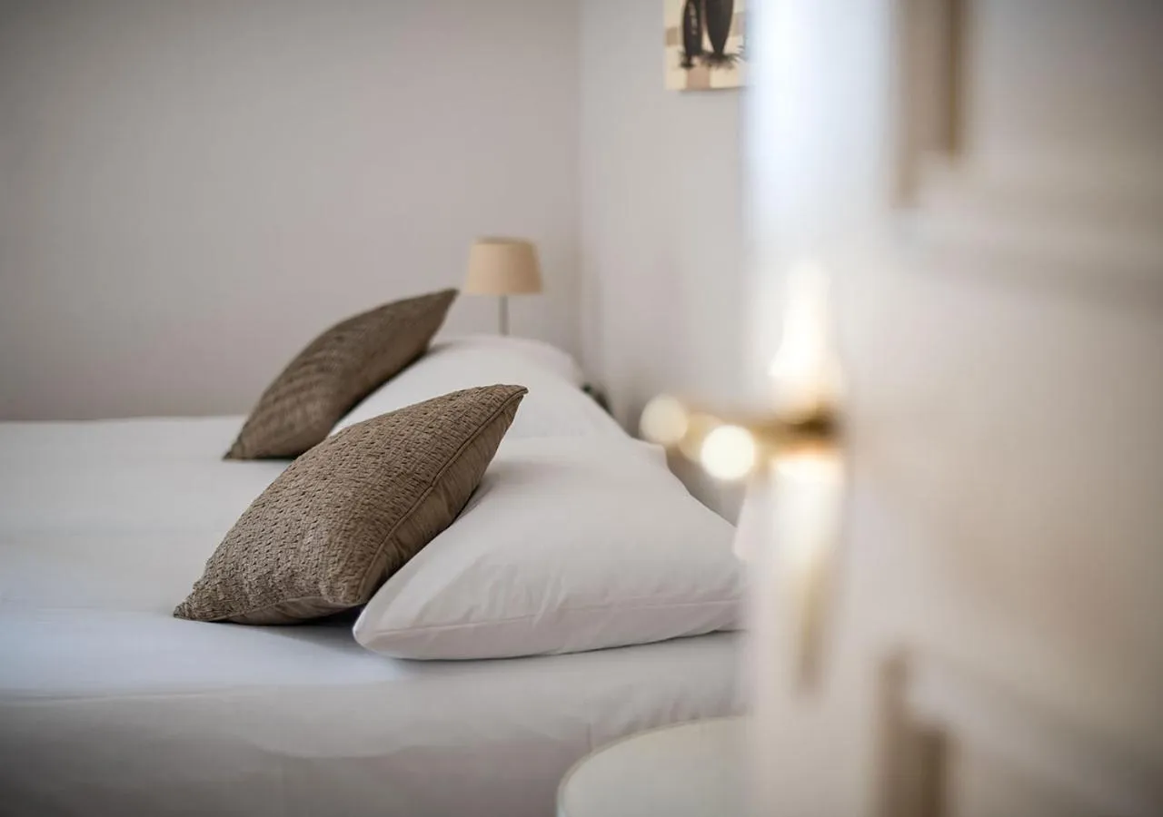 Bed in Grand Hôtel des Rasses & Wellness