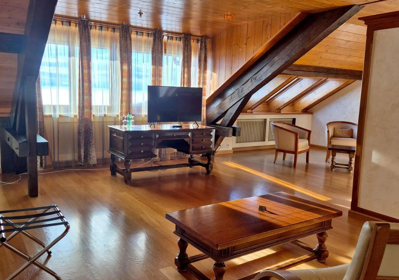 Bedroom in Grand Hôtel des Rasses & Wellness