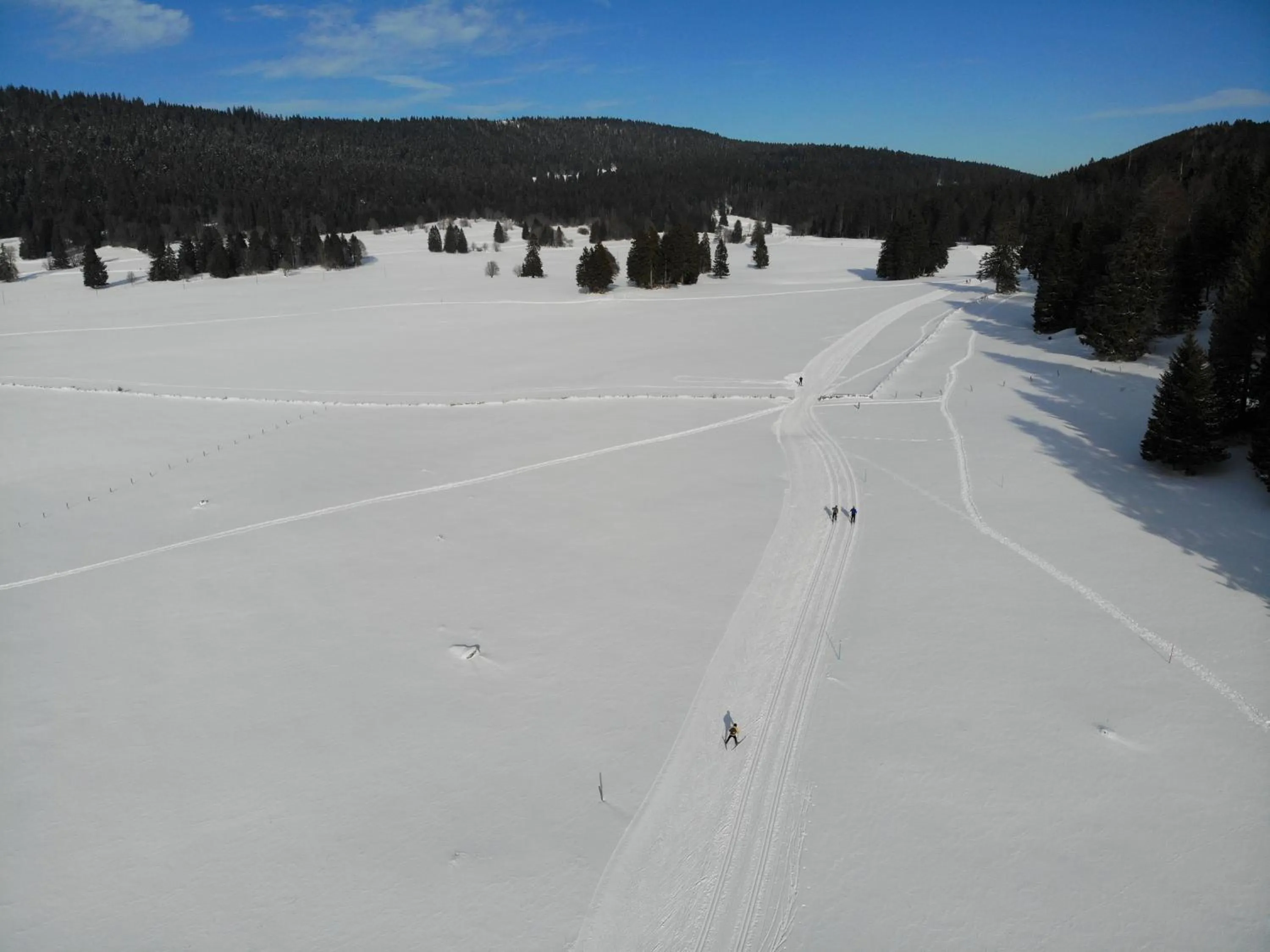 Skiing in Grand Hôtel des Rasses & Wellness