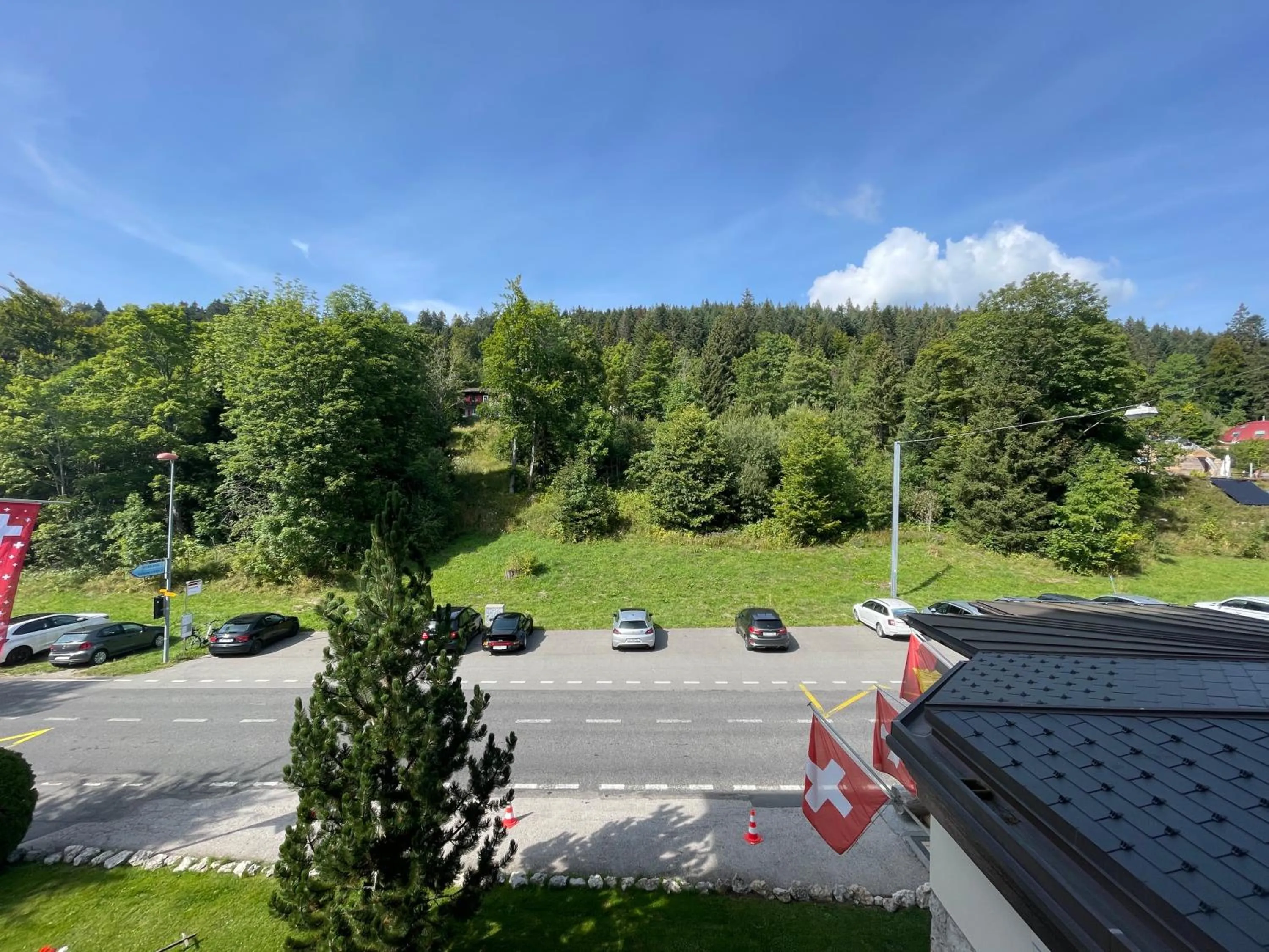 View (from property/room) in Grand Hôtel des Rasses & Wellness