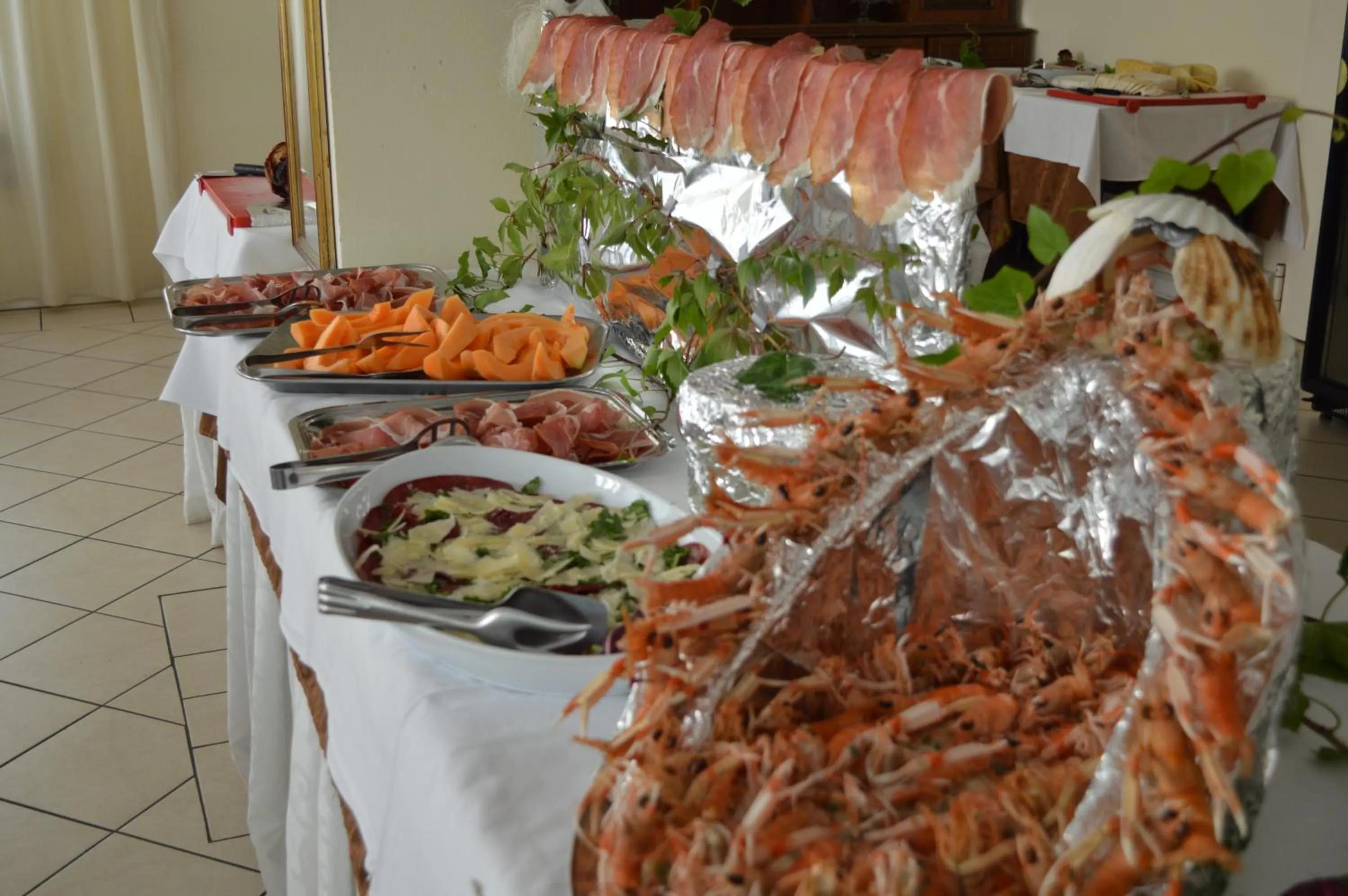 Food and drinks in Hotel Ridolfi