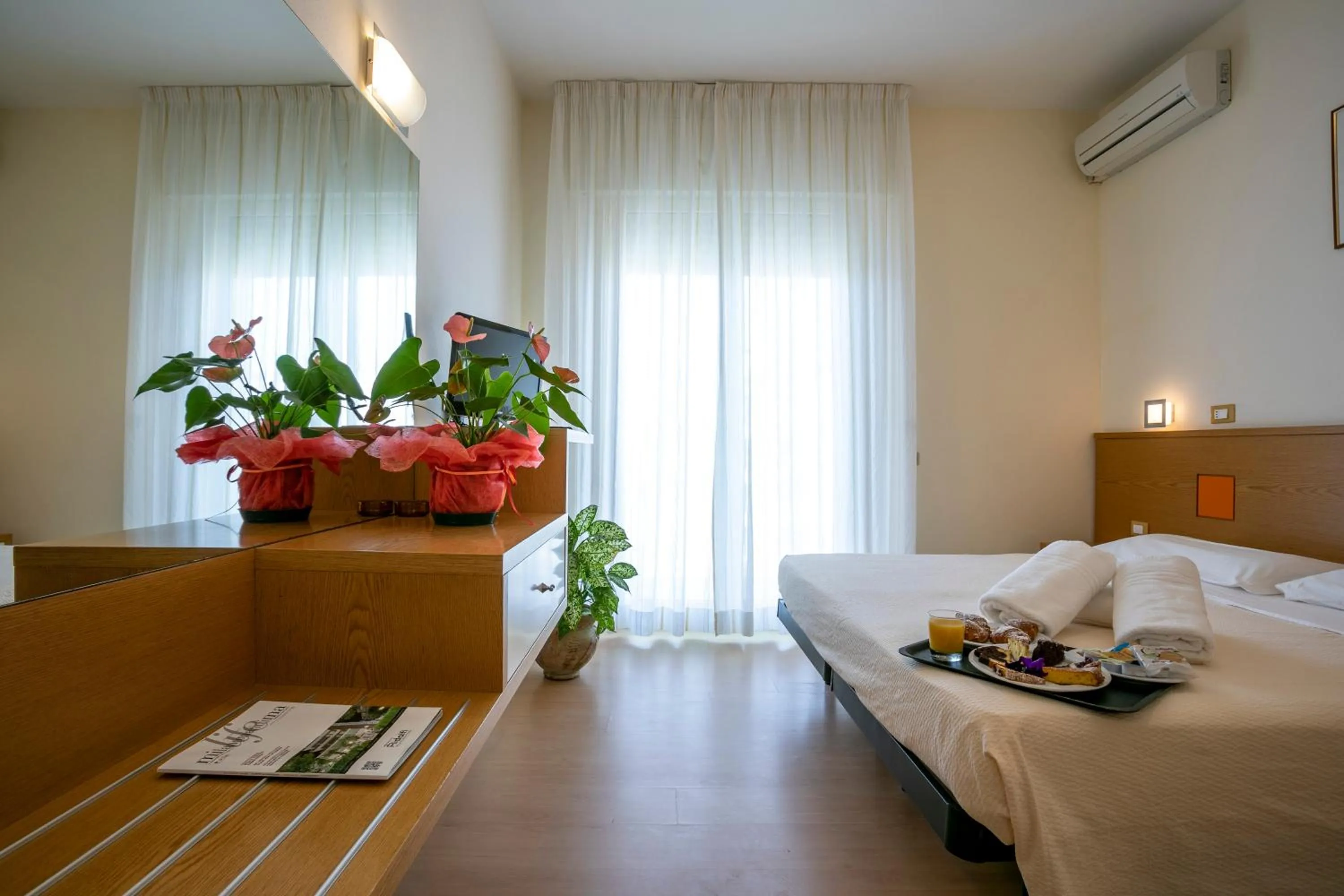 Bed in Hotel Ridolfi