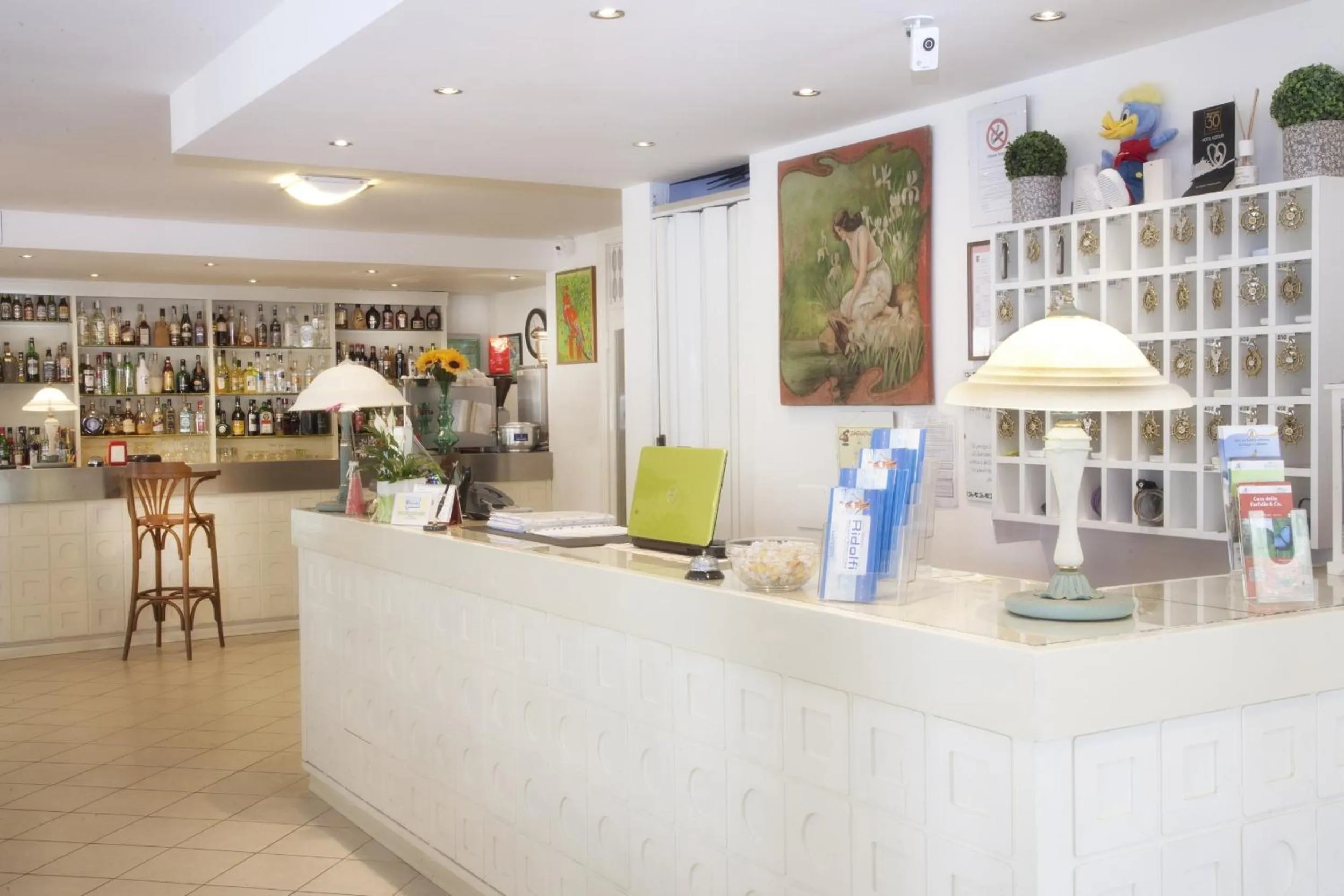 Lobby or reception in Hotel Ridolfi