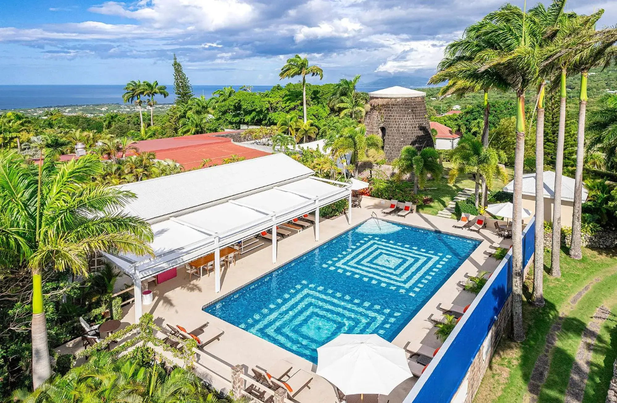 Swimming pool in Montpelier Nevis Swimming pool in Montpelier Nevis
