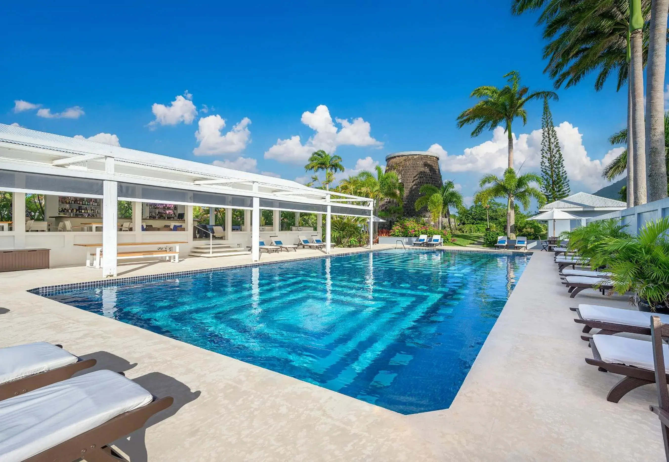 Swimming pool in Montpelier Nevis Swimming pool in Montpelier Nevis