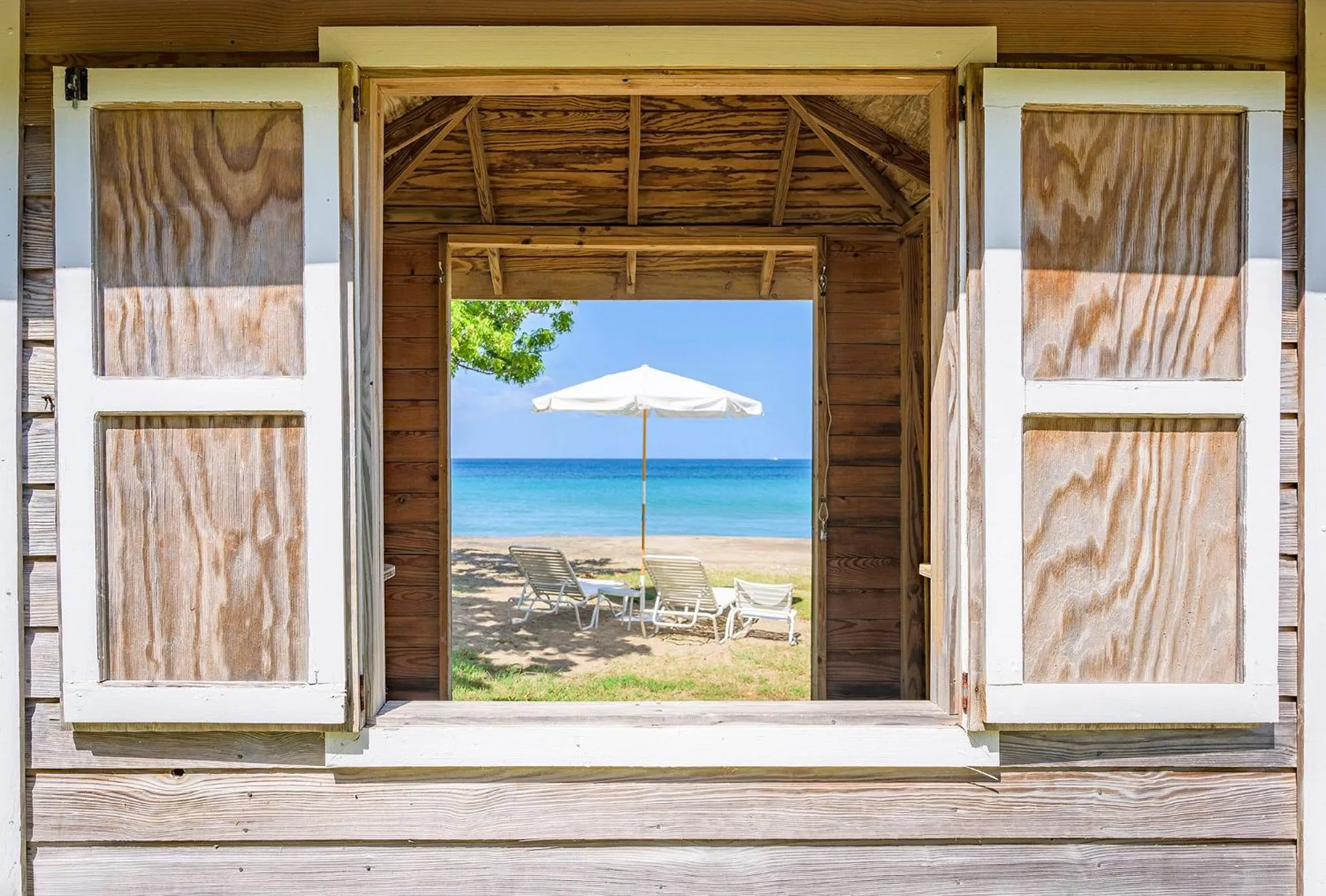 Beach in Montpelier Nevis