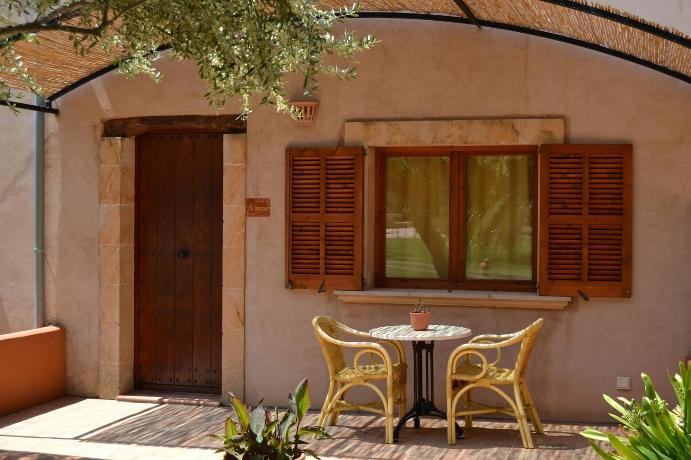 Balcony/Terrace in Agroturismo Finca Son Sala