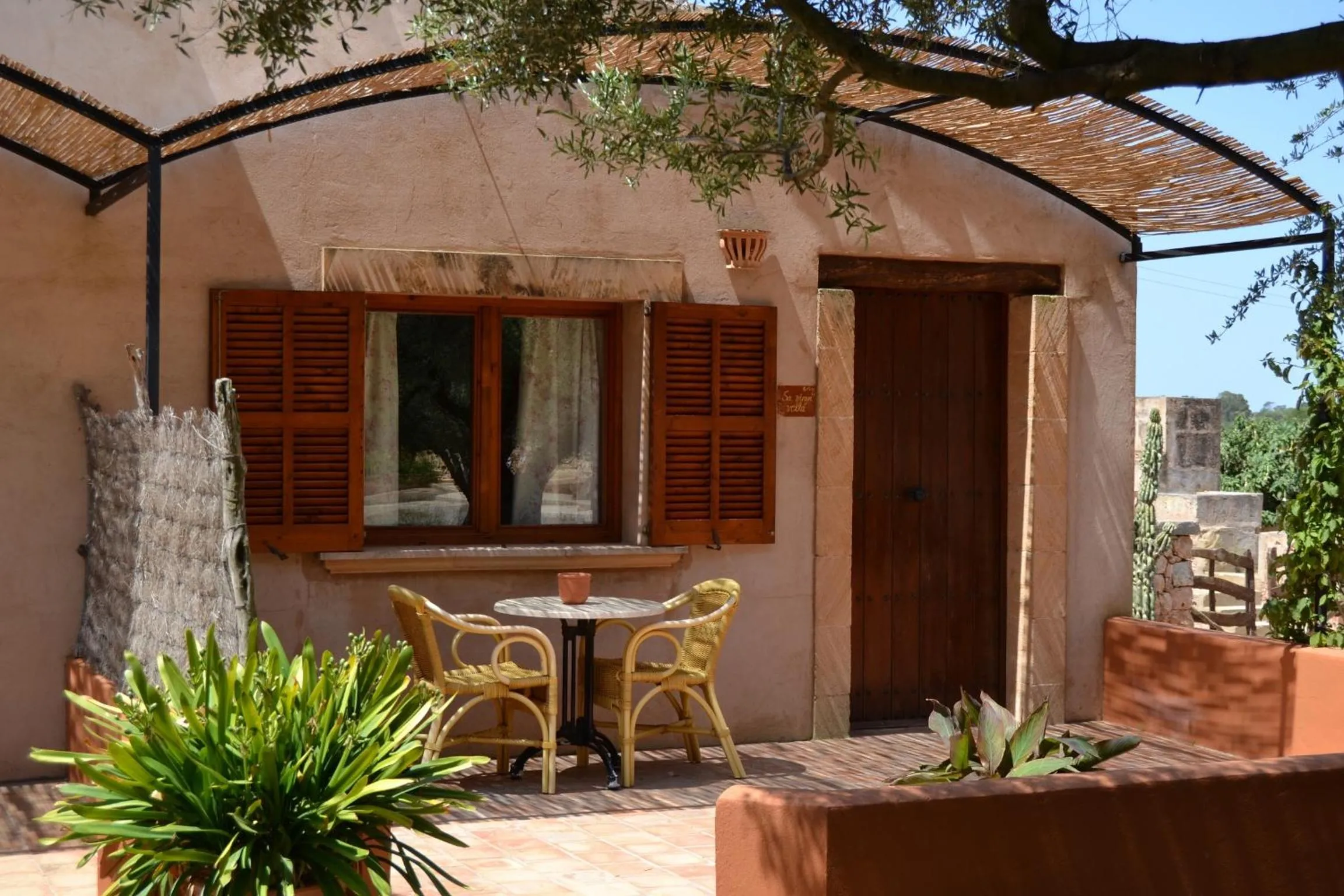 Balcony/Terrace in Agroturismo Finca Son Sala