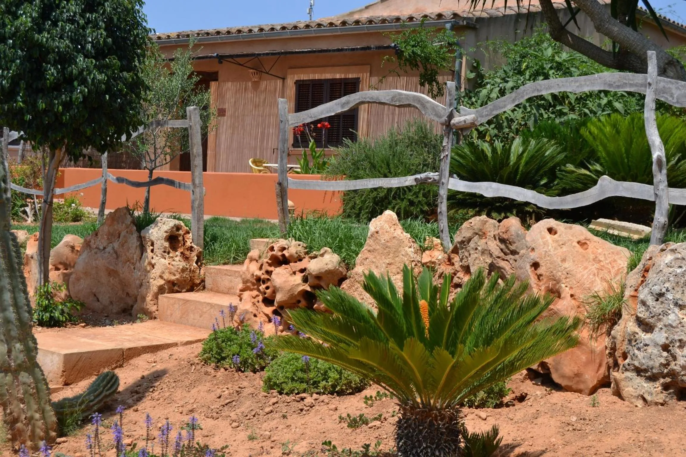 Garden in Agroturismo Finca Son Sala