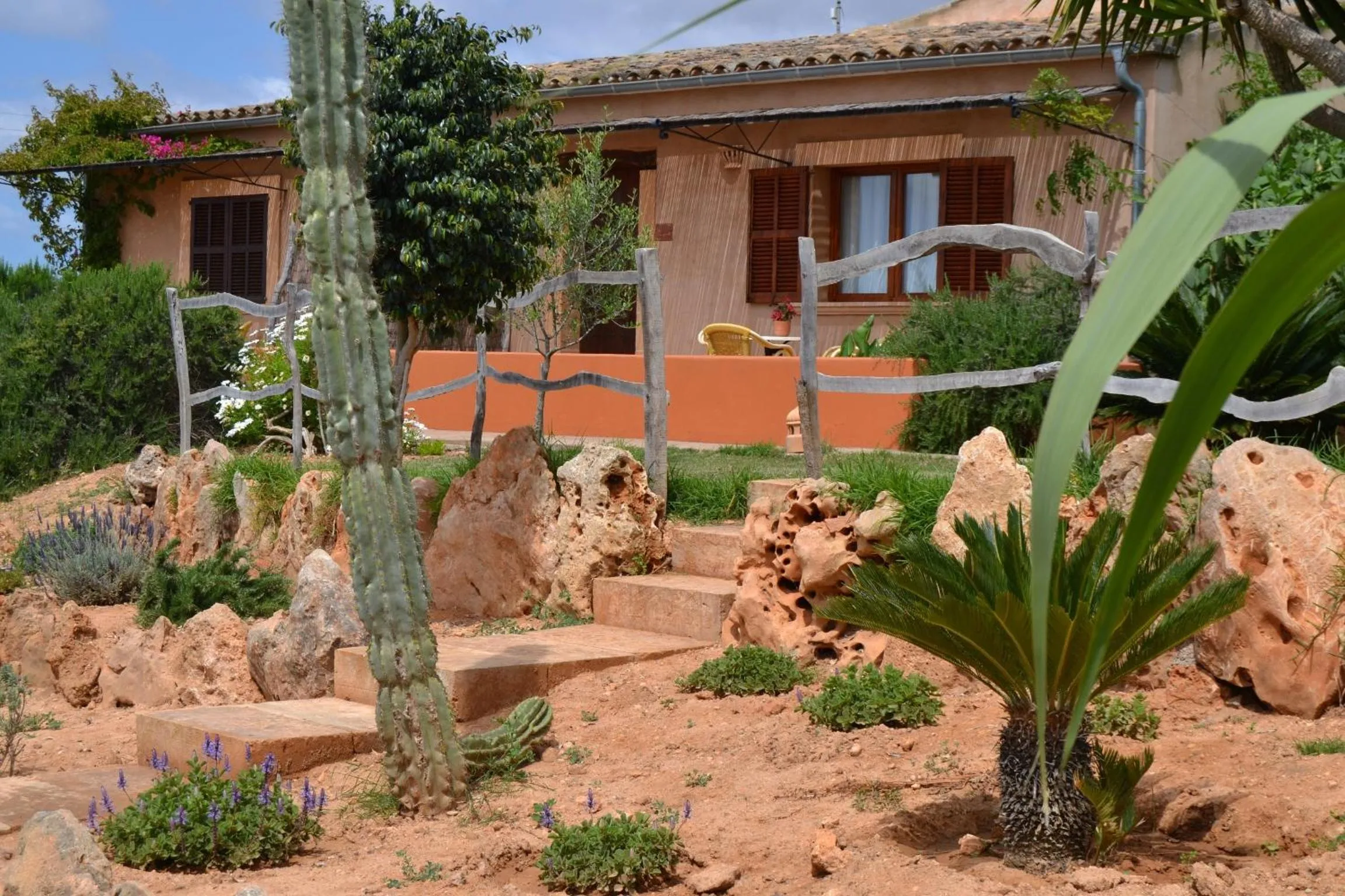 Garden in Agroturismo Finca Son Sala