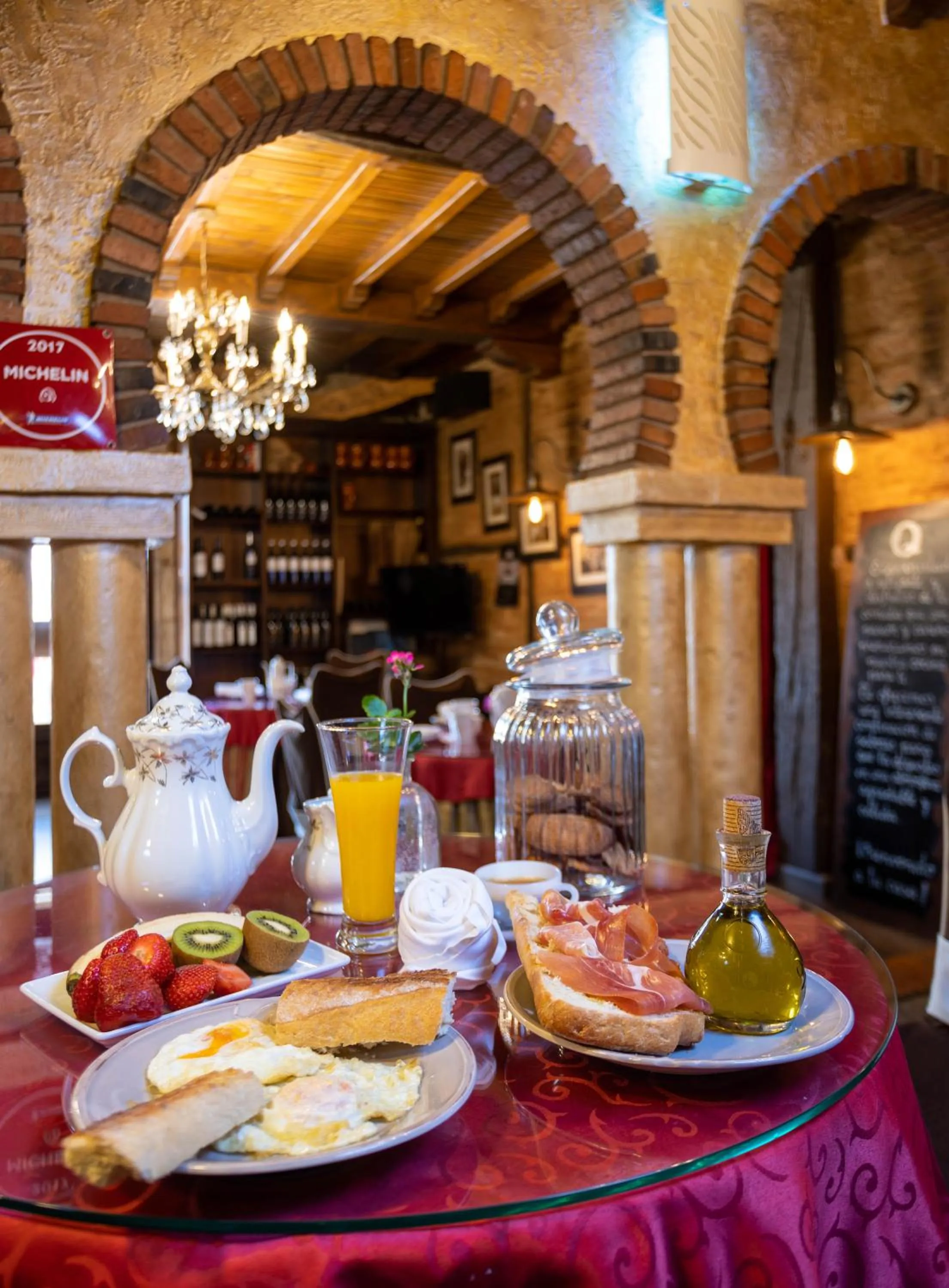 Breakfast in Posada de Eufrasio