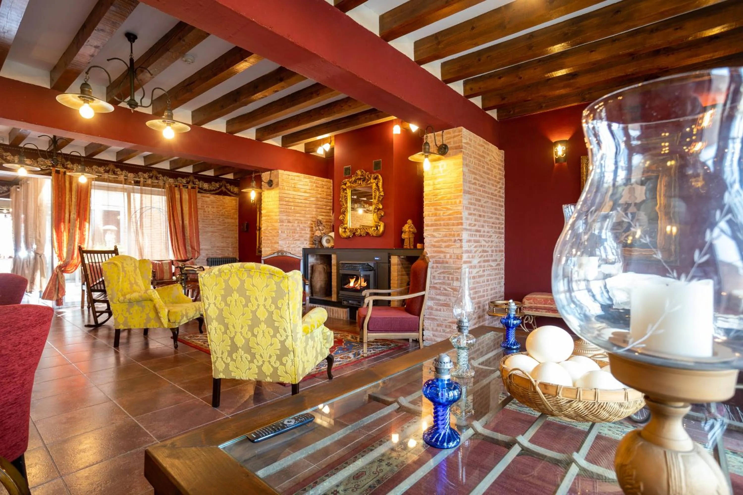 Living room in Posada de Eufrasio