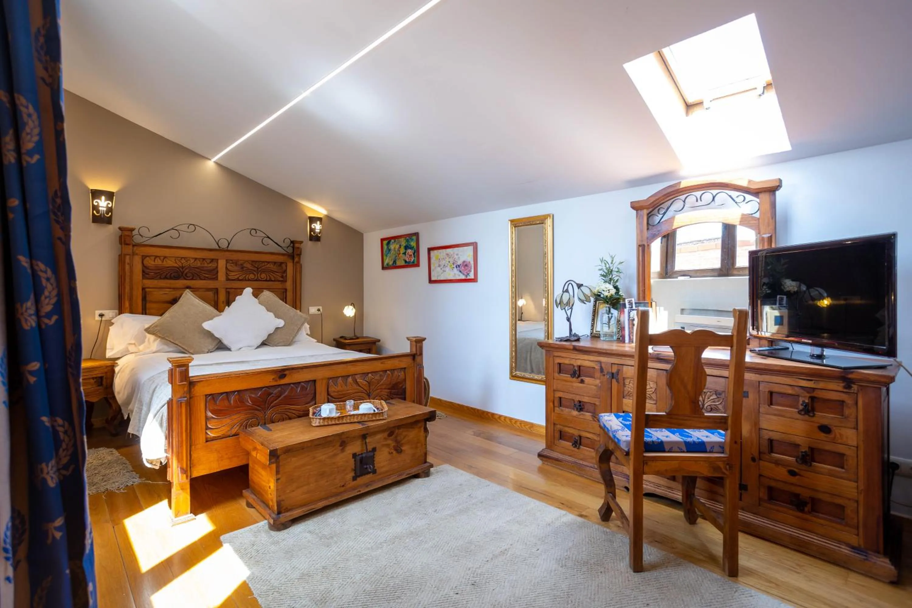 TV and multimedia, Bed in Posada de Eufrasio