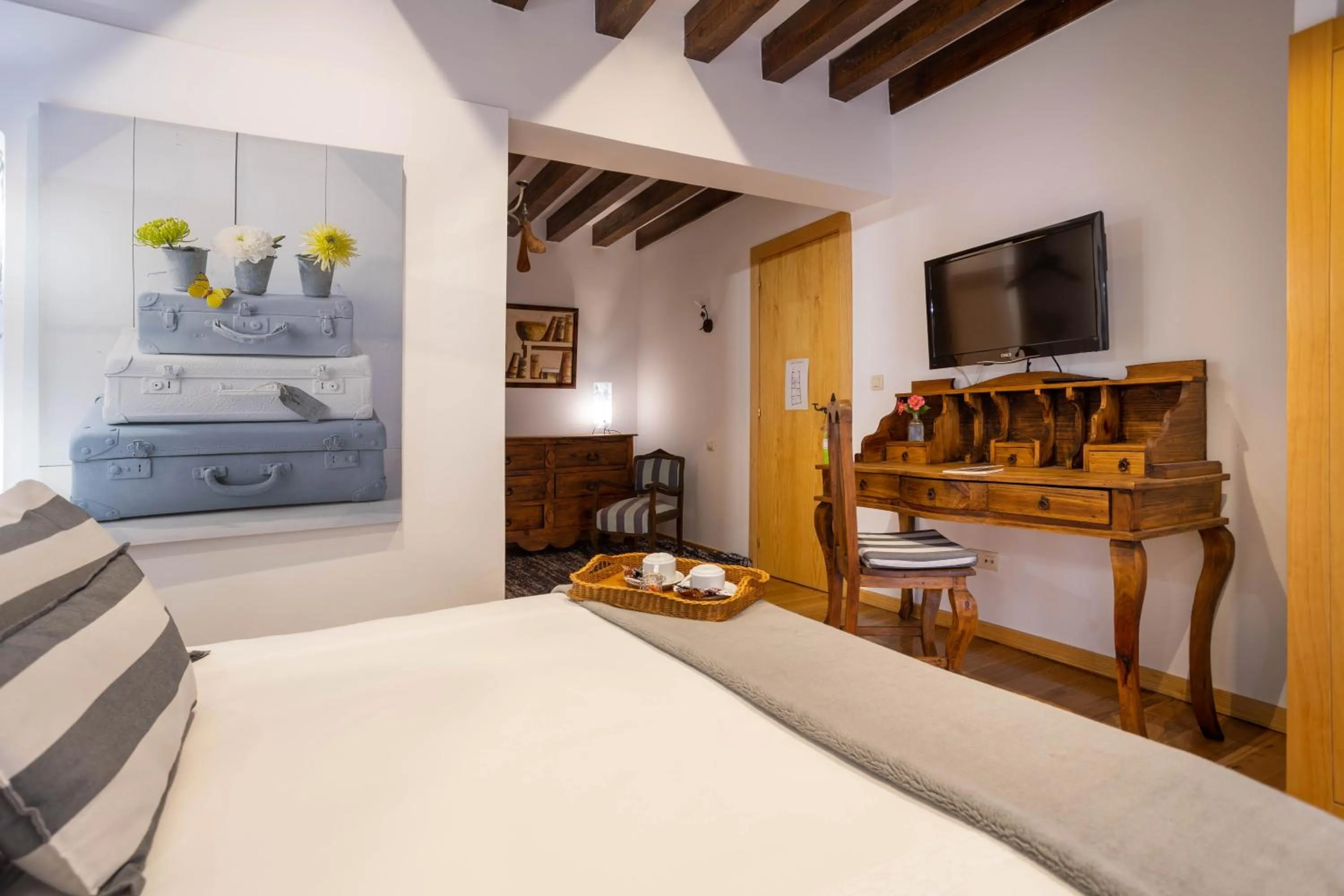 Bed in Posada de Eufrasio