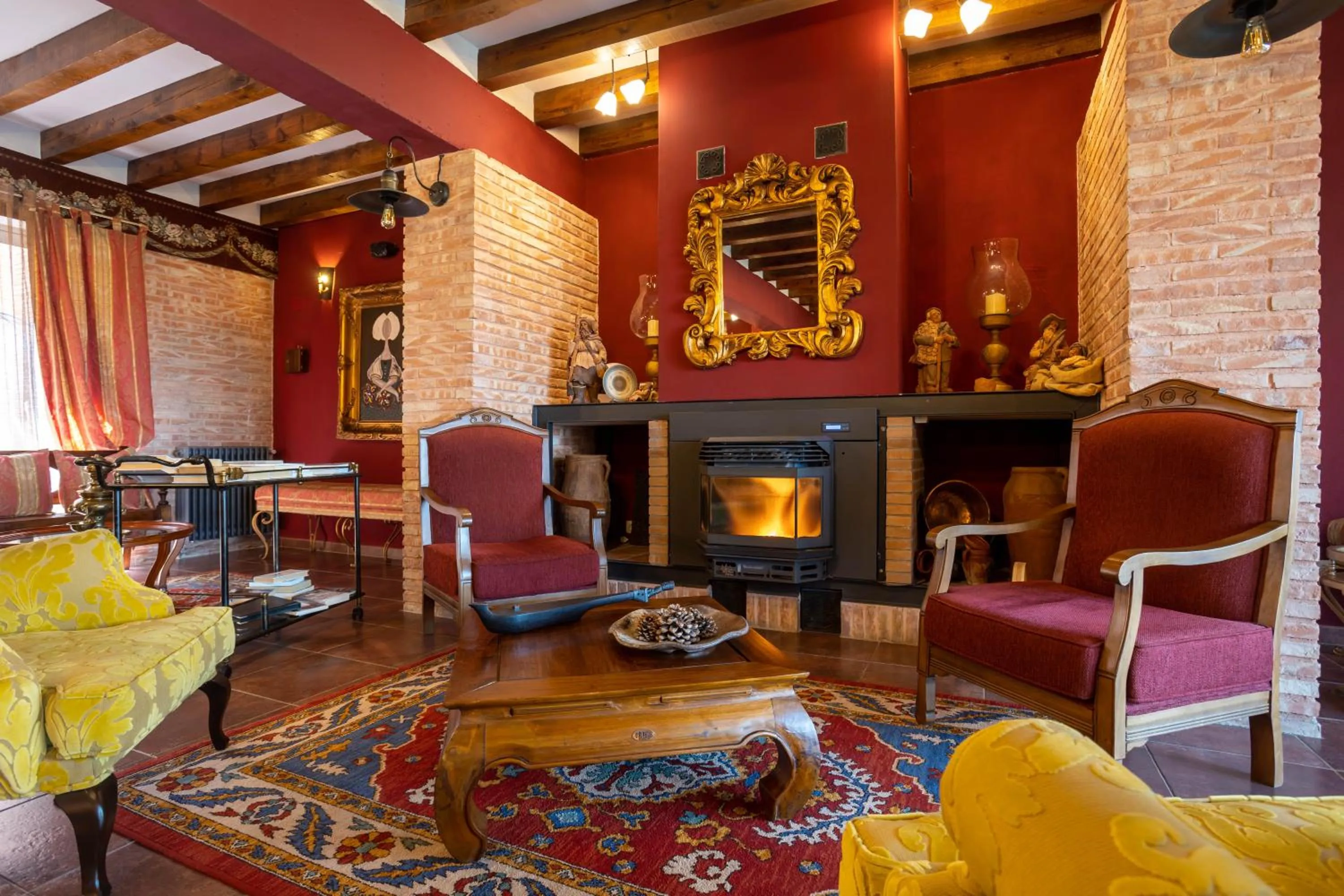 Living room in Posada de Eufrasio
