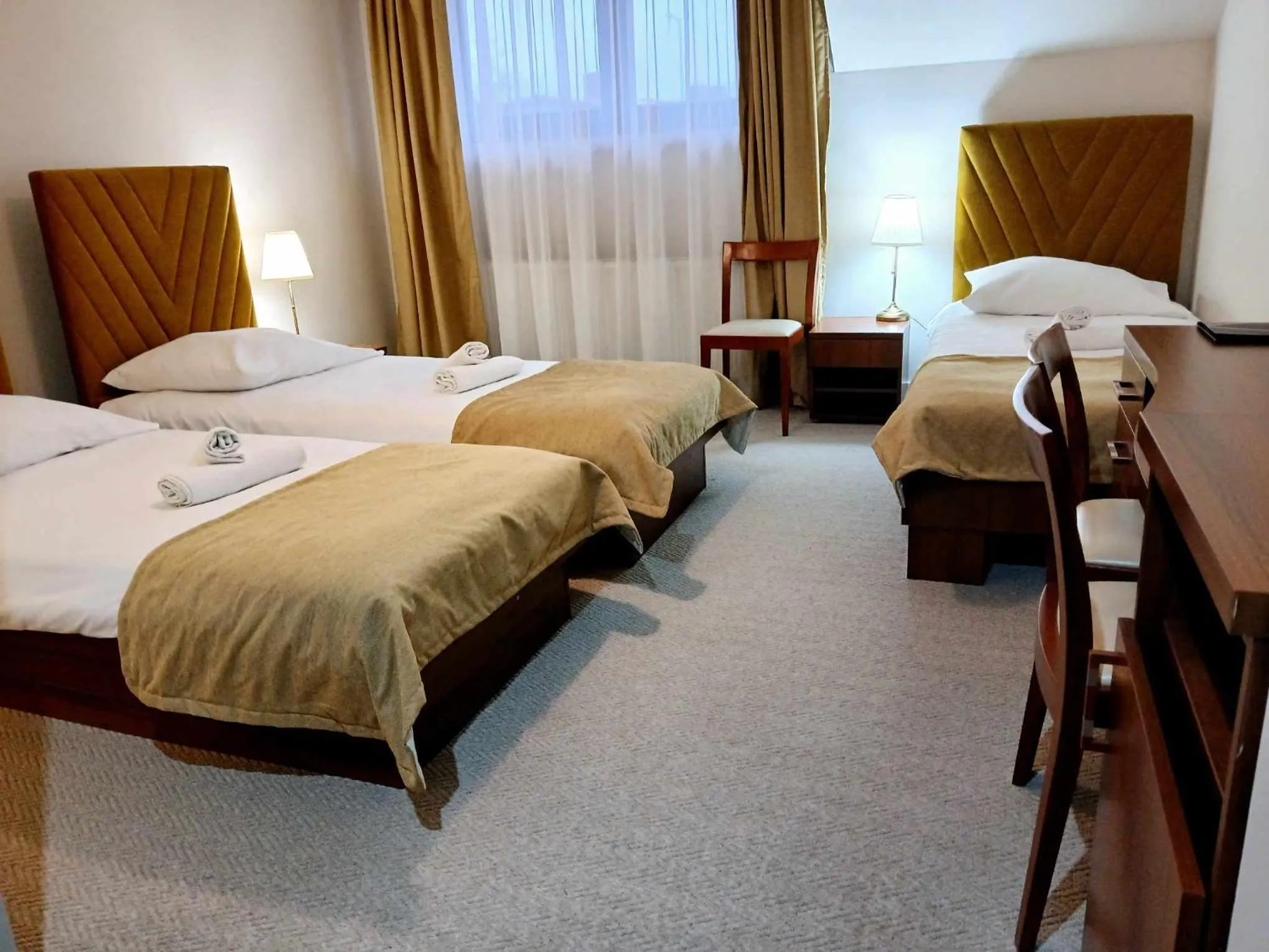 furniture, Bed in Hotel Vesta Centrum Konferencyjno Wypoczynkowe