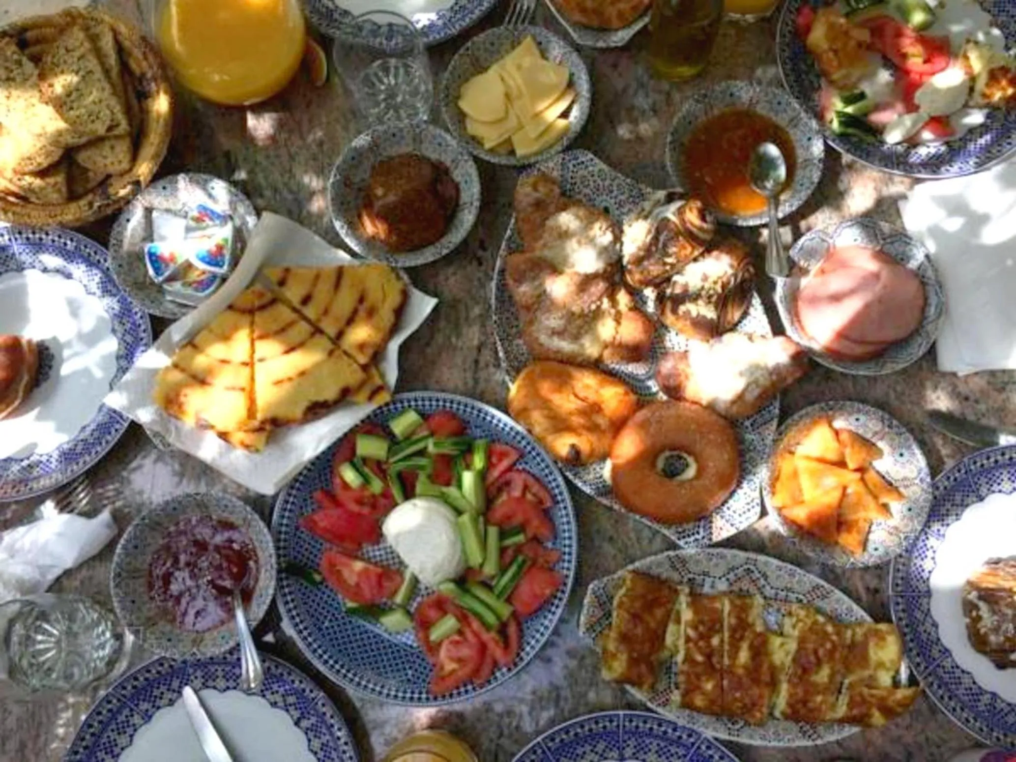Breakfast in Riad Dar Ziryab