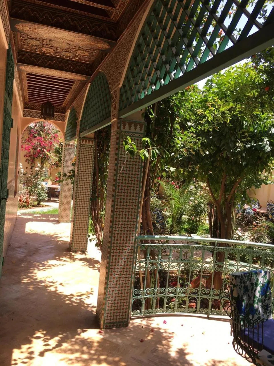 Patio in Riad Dar Ziryab